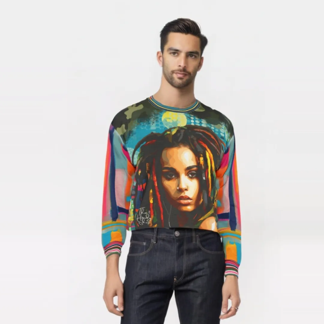 Jamaica Lies in Paradise Camo Colorblock Unisex Sweatshirt (Gold Label)