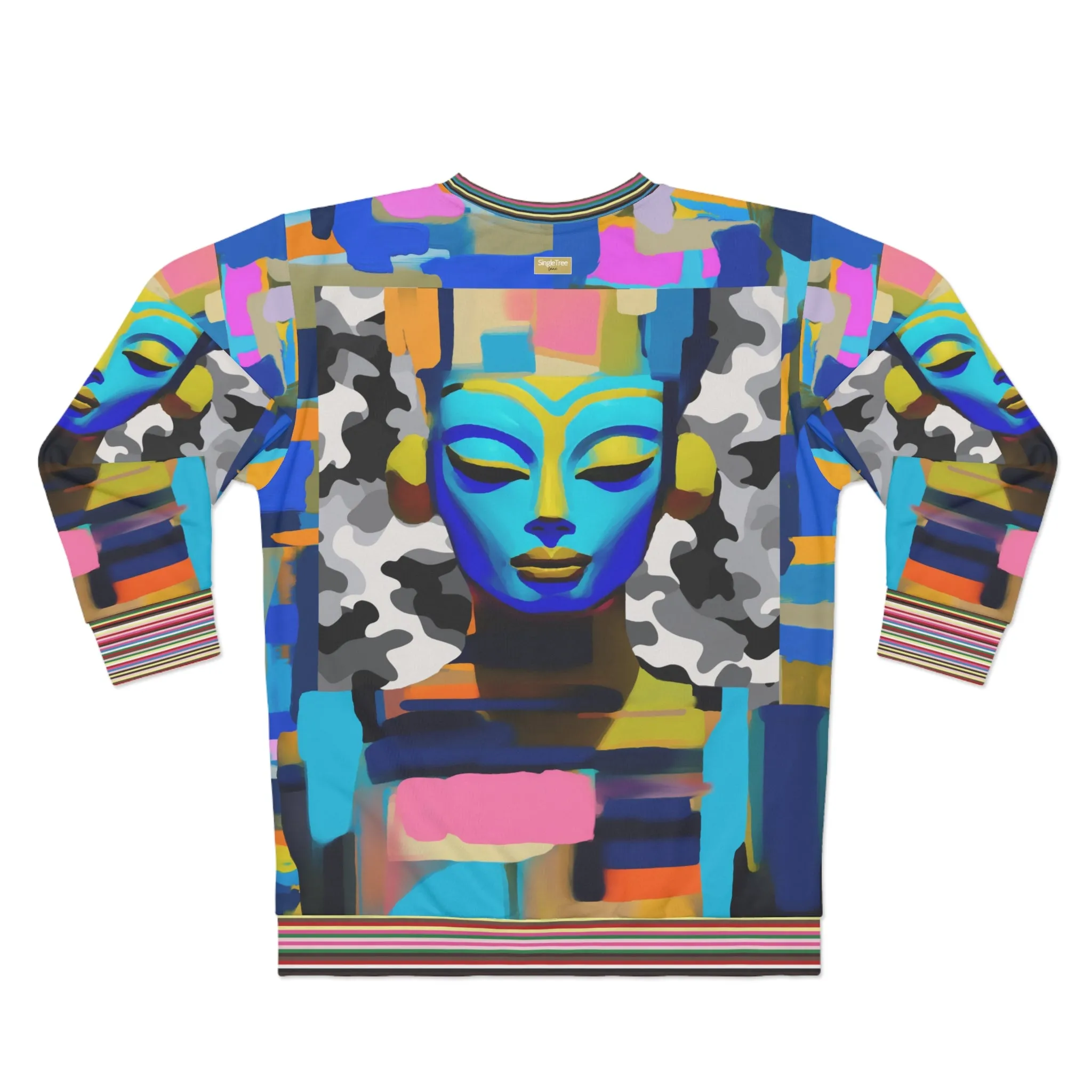 King Tut Revue Pastel Colorblock Unisex Sweatshirt