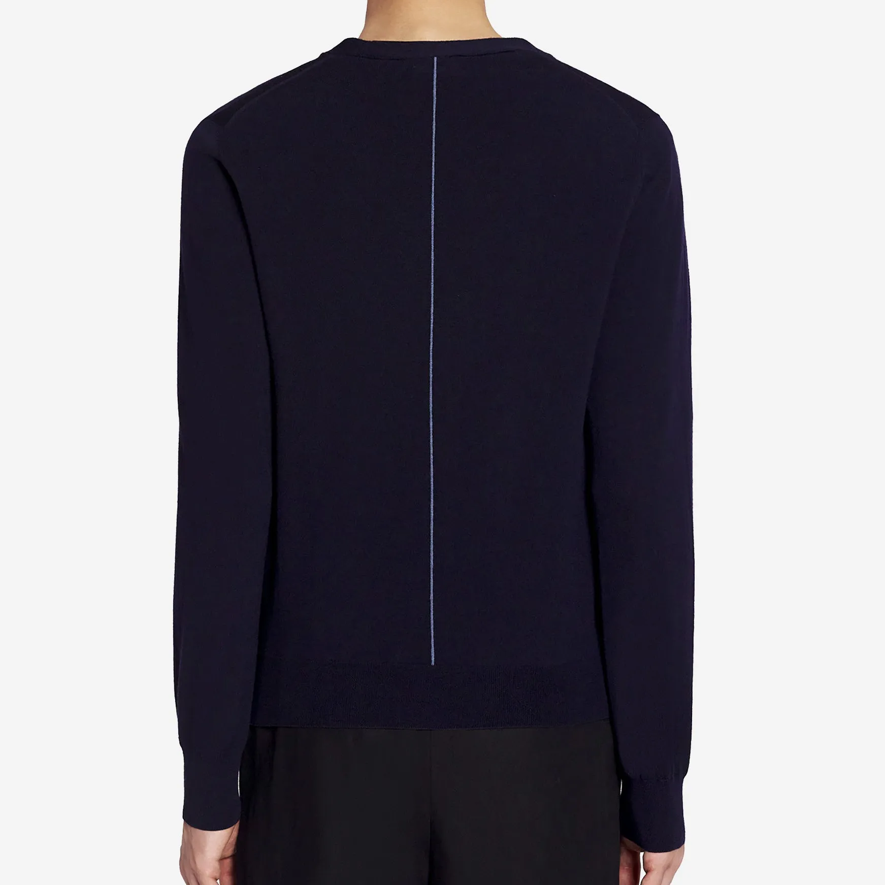 Lanvin Merino Straight Knit Cardigan