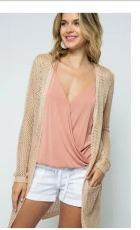 Lightweight knit cardigan