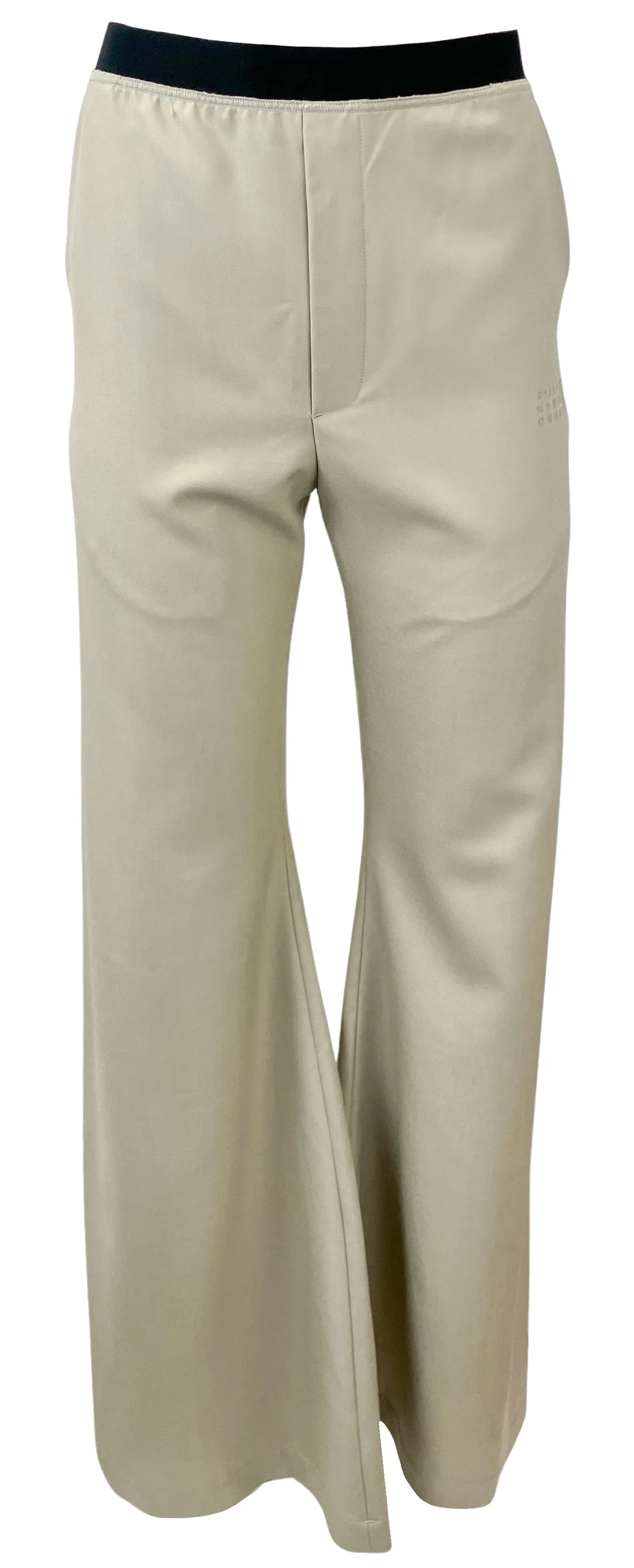 Maison Margiela MM6 Elastic Waist Pants in Khaki