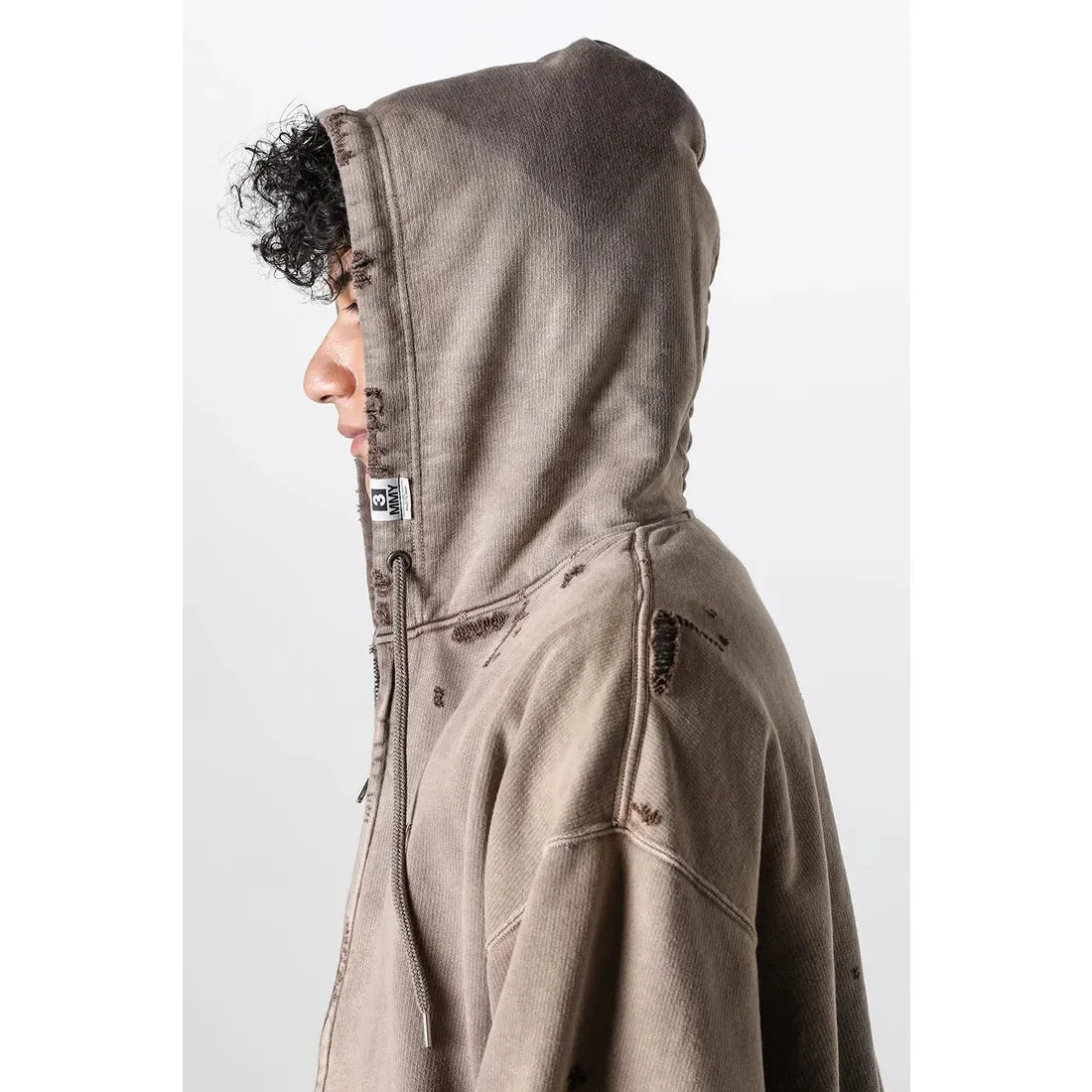 Maison Mihara Yasuhiro Sun Faded Parka - Brown