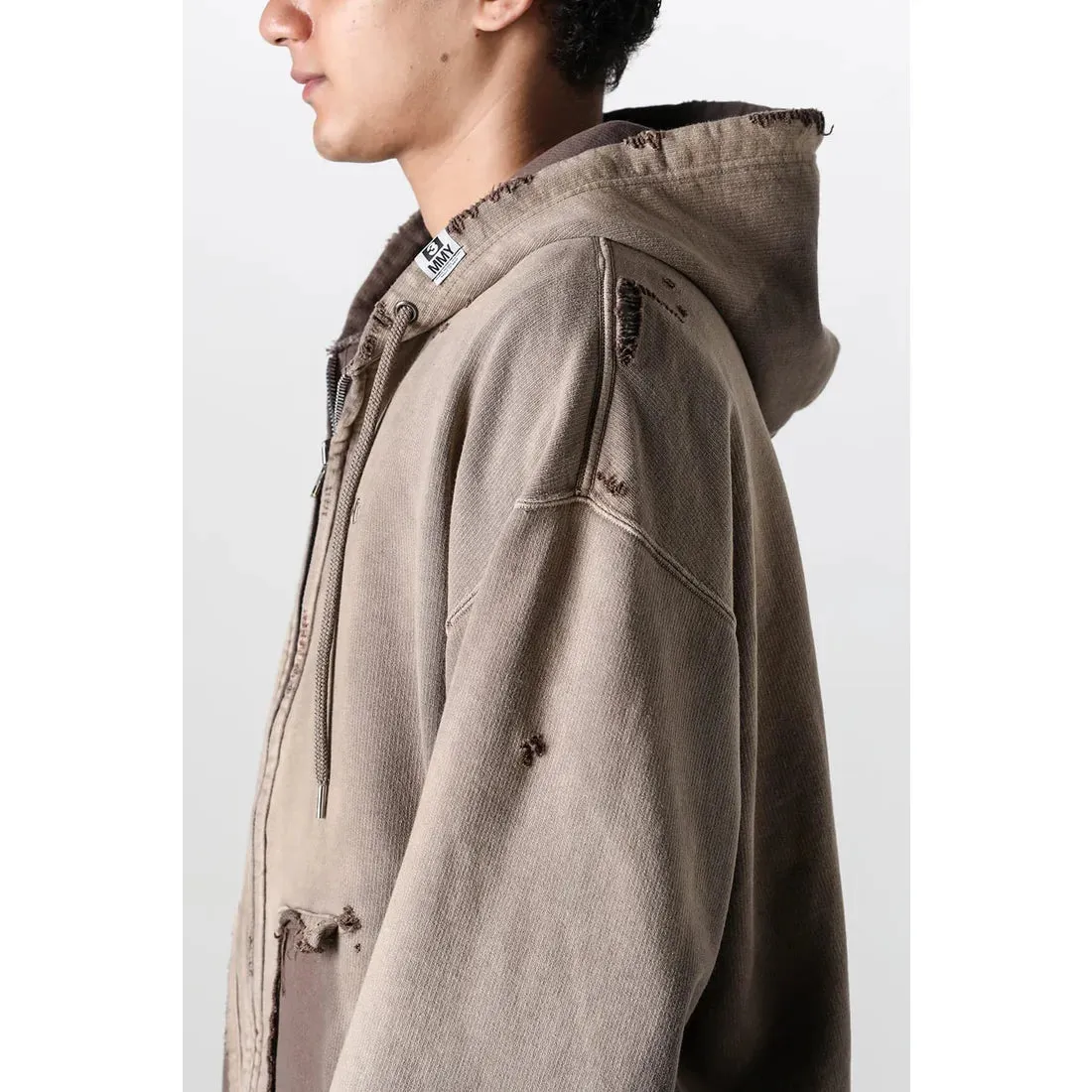 Maison Mihara Yasuhiro Sun Faded Parka - Brown