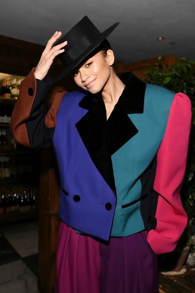 MARC JACOBS A/W 2018 RUNWAY COLOR BLOCK SUIT