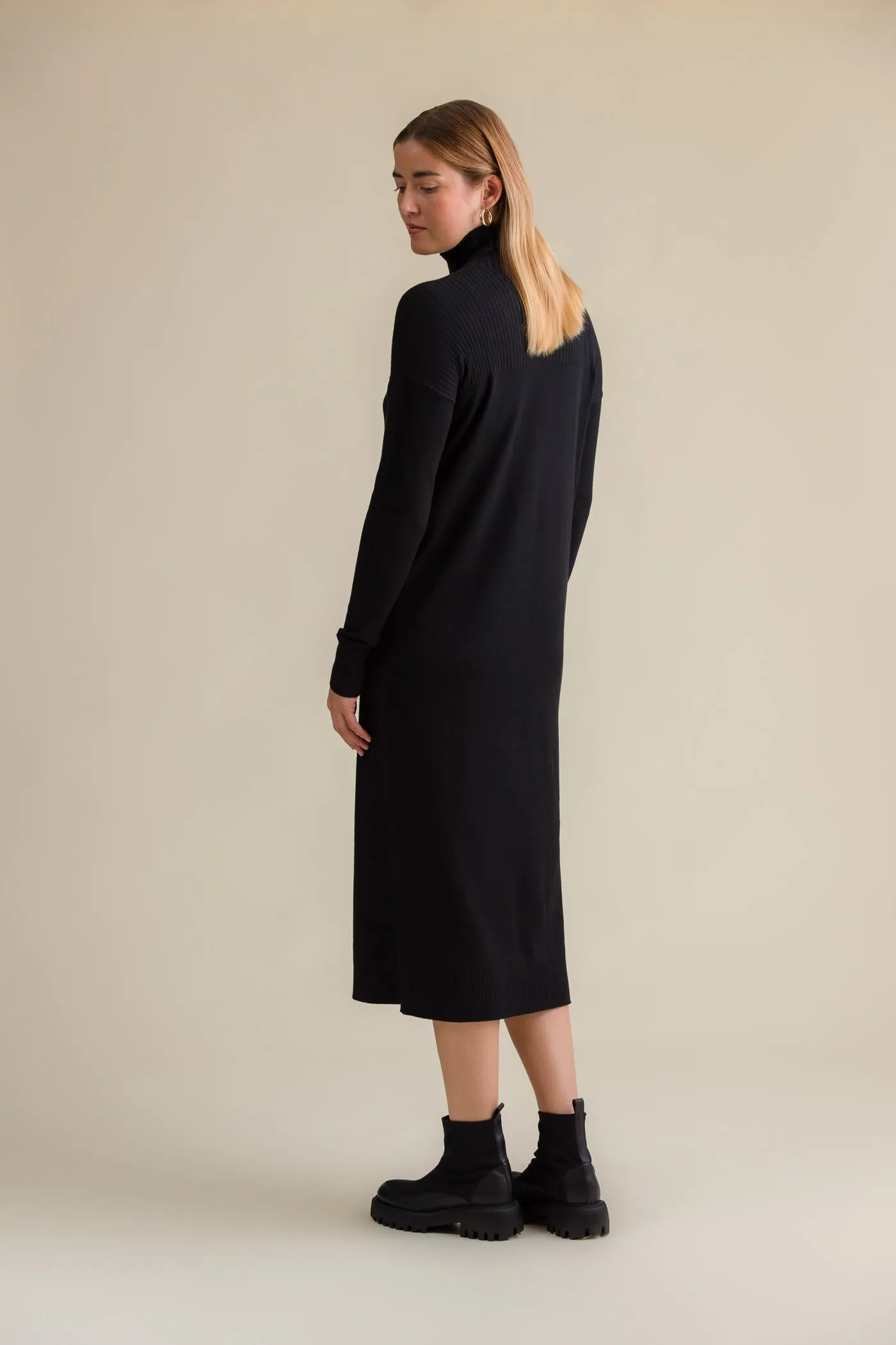 Maribel Knit Dress Black