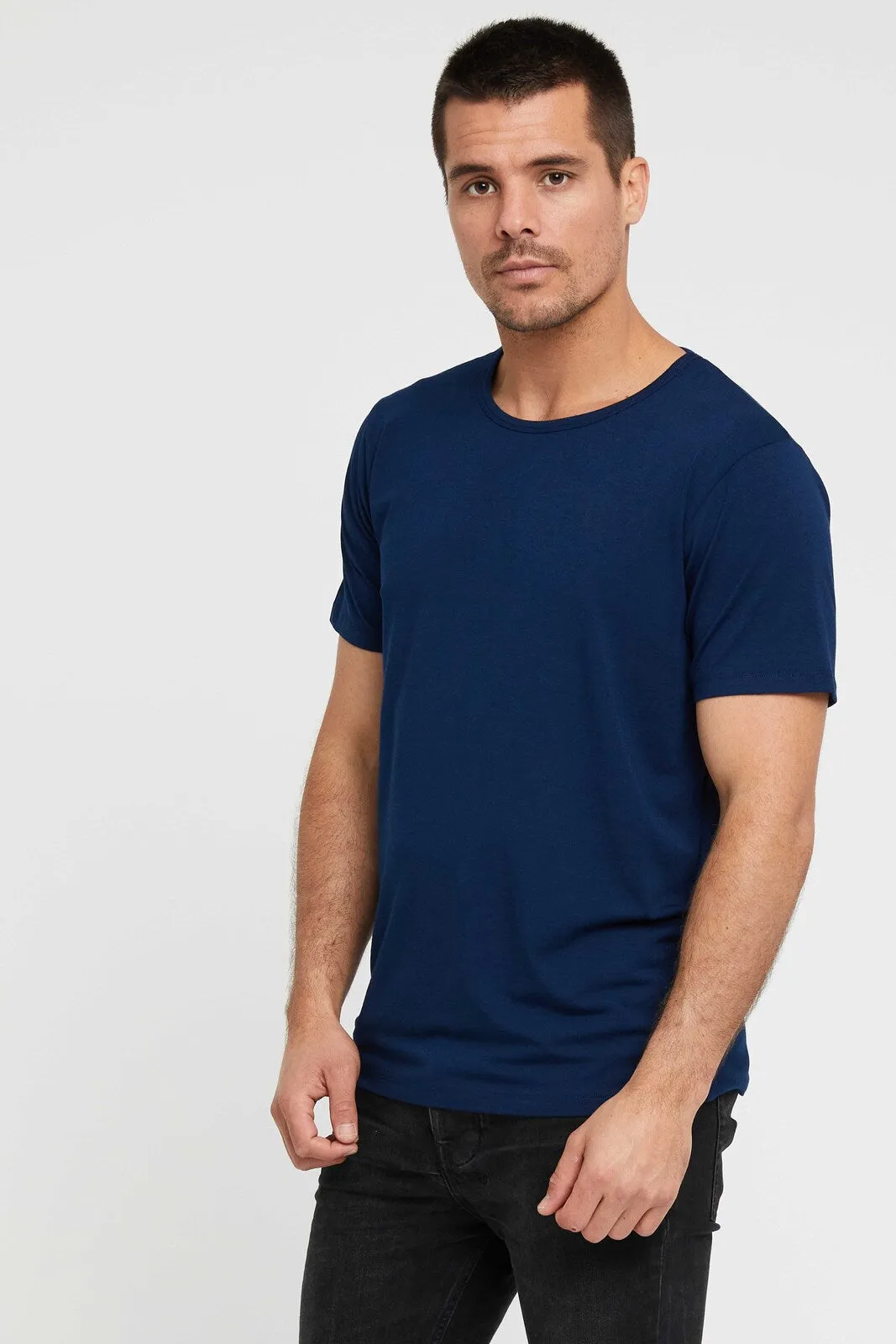 Men's Bamboo Tee - Navy