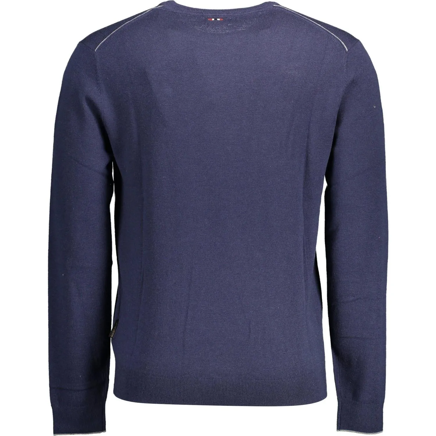 Napapijri Blue Wool Men Sweater