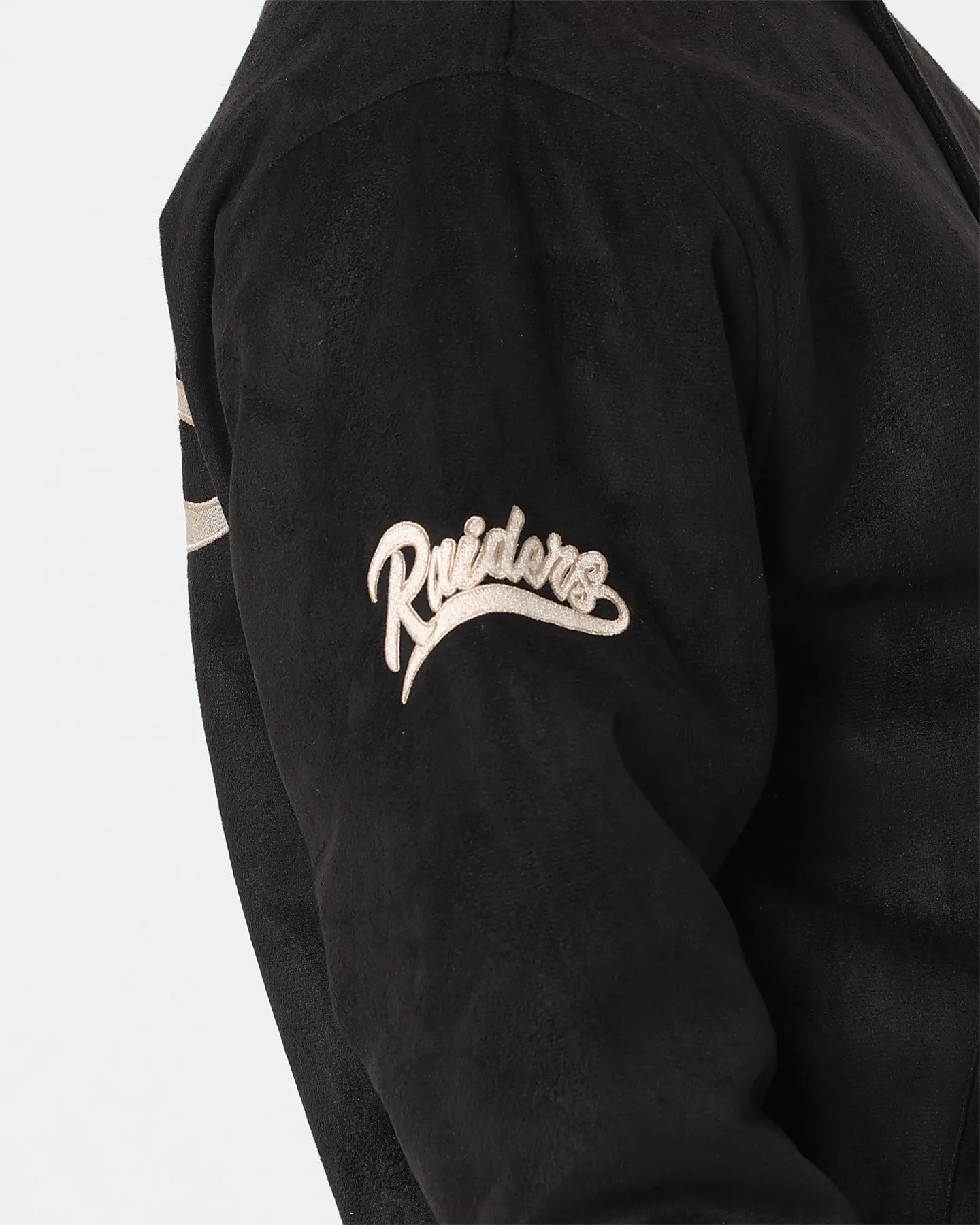 New Era Las Vegas Raiders Suede Jacket Black