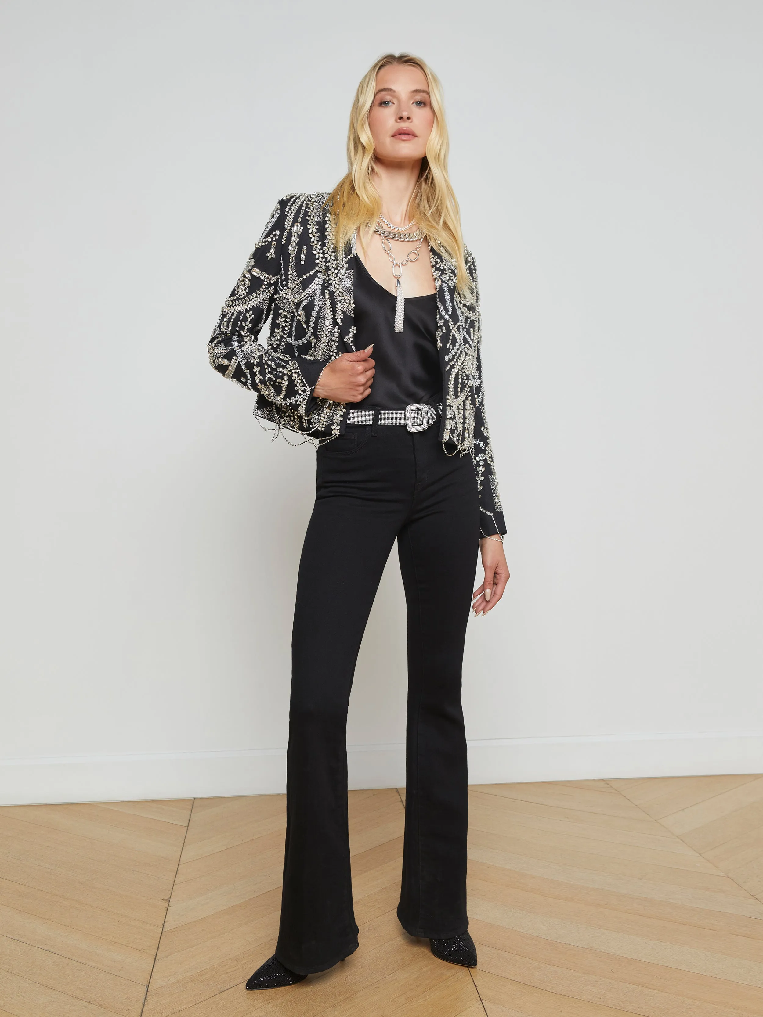 Noely Crystal Blazer