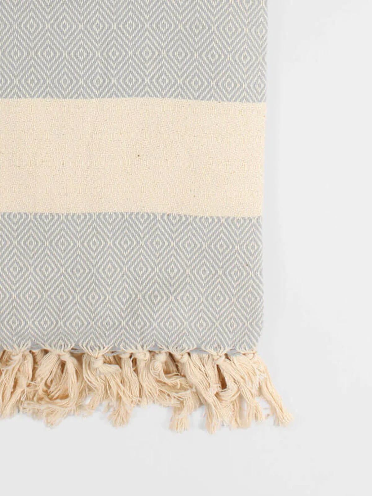 Nordic Hammam Towel, Pearl Grey