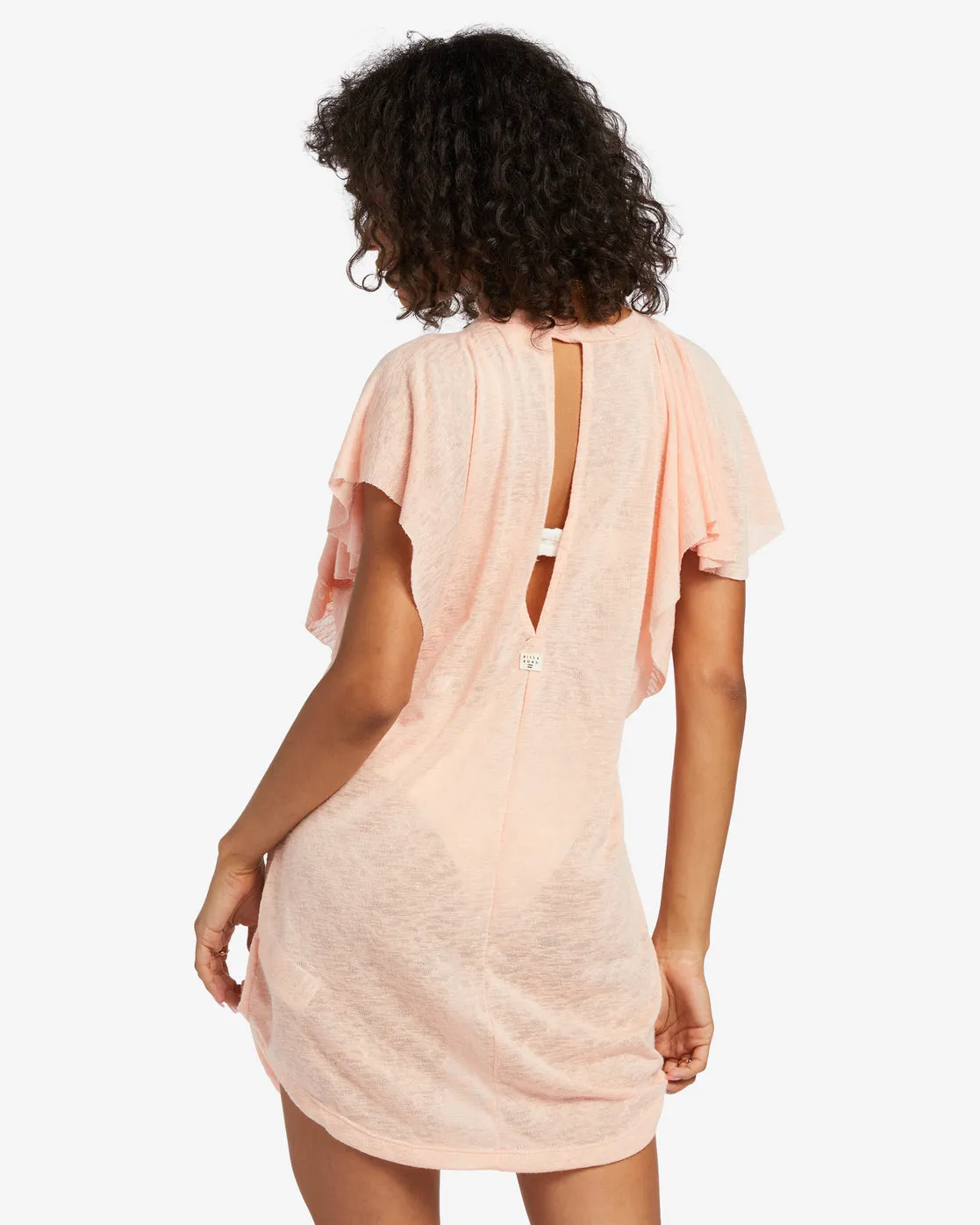 Out For Waves Cover-Up Dress - Soft N Peachy