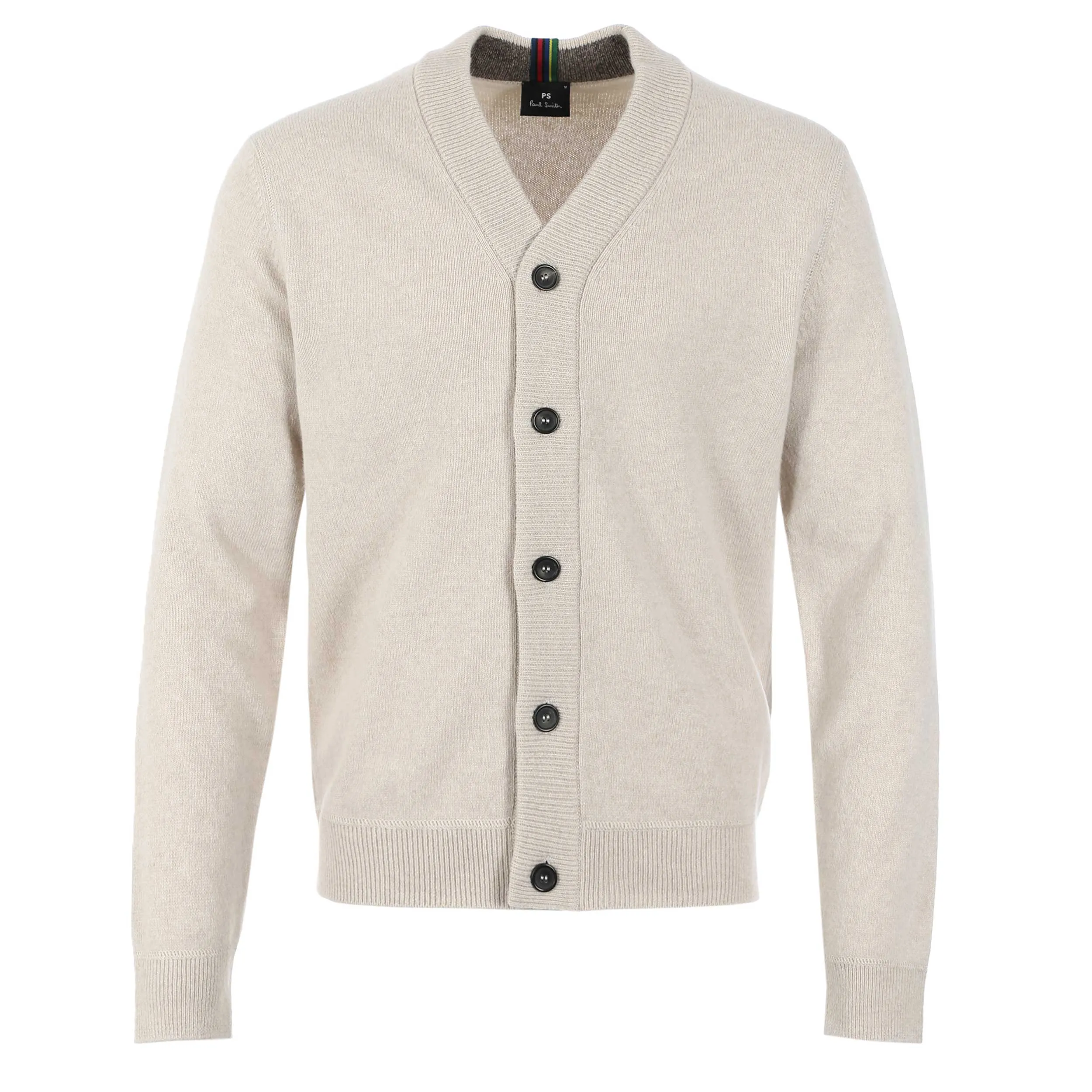 Paul Smith Button Thru Cardigan in Parchment