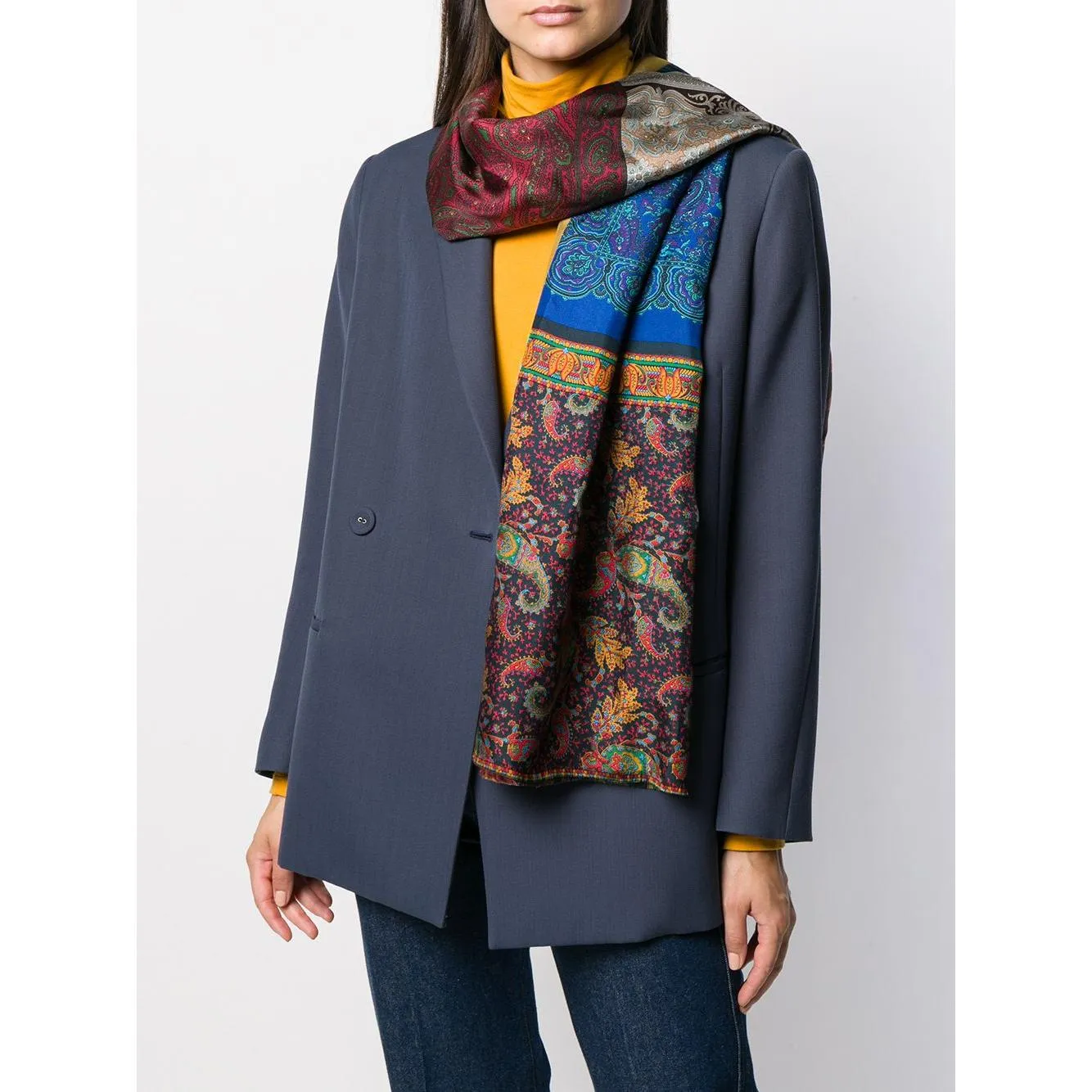 Pierre Louis Mascia Scarfs Blue