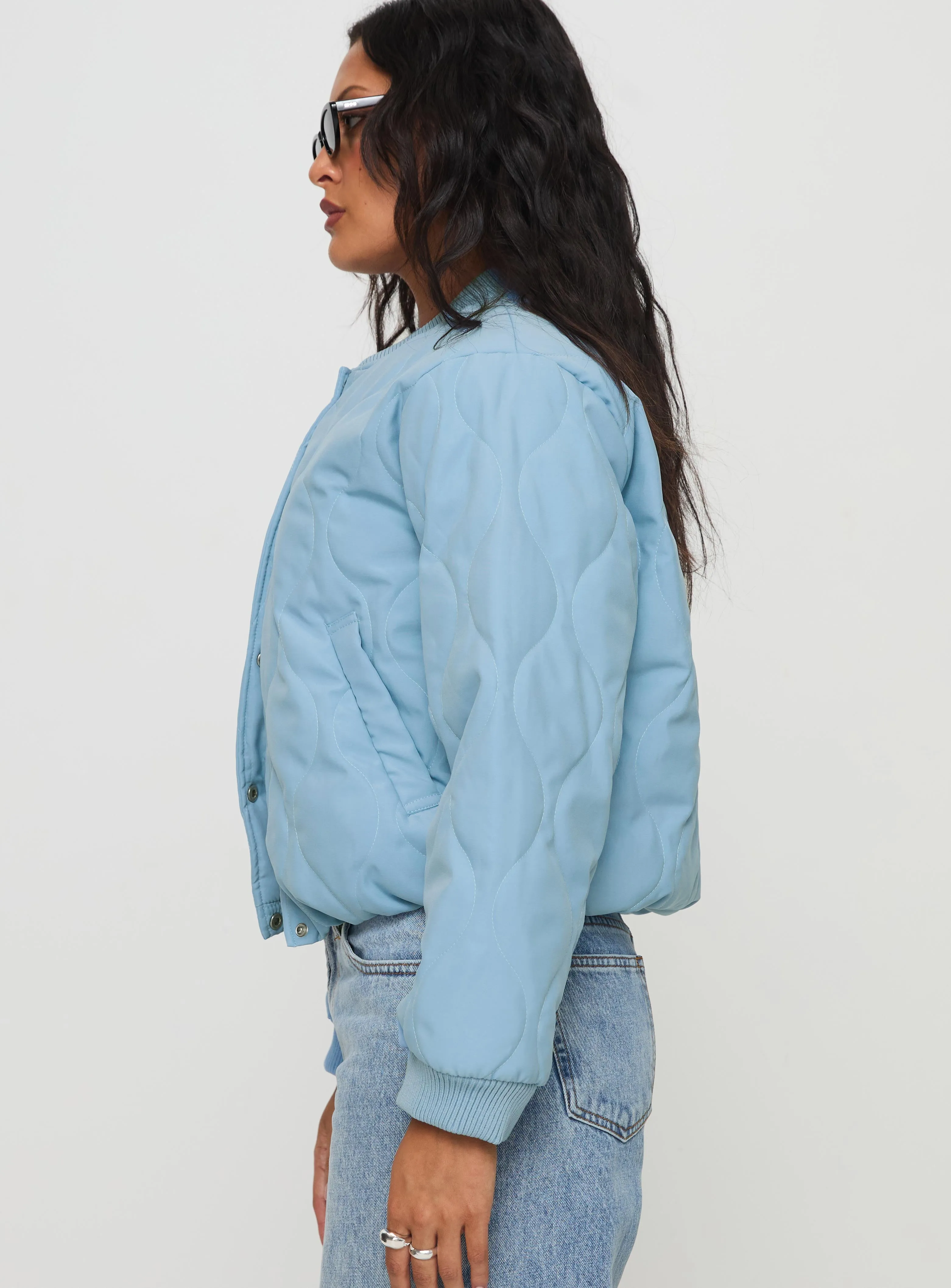 Qwynne Quilted Jacket Blue