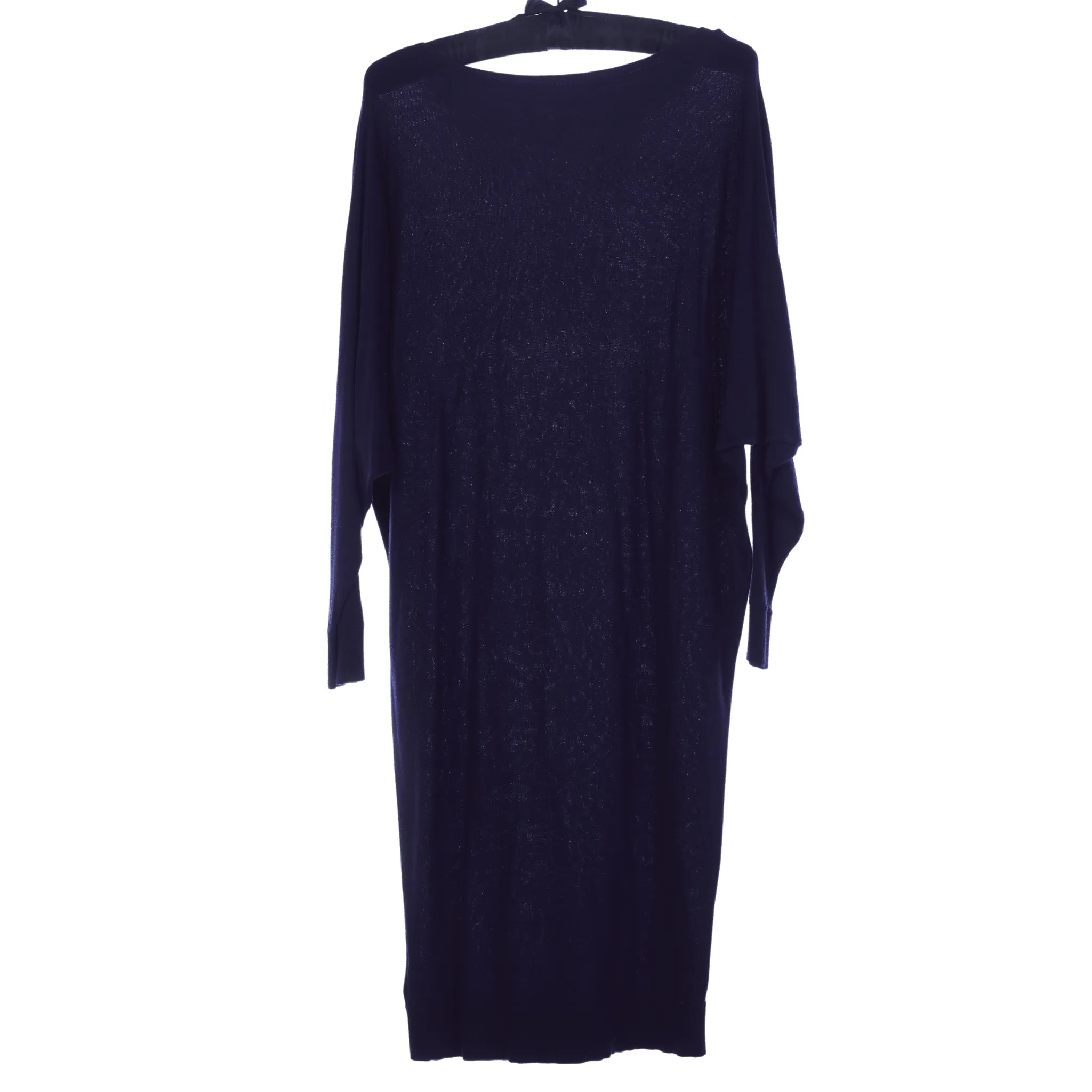 Ralph Lauren Wool Navy Bat Sleeved Dress UK Size Small