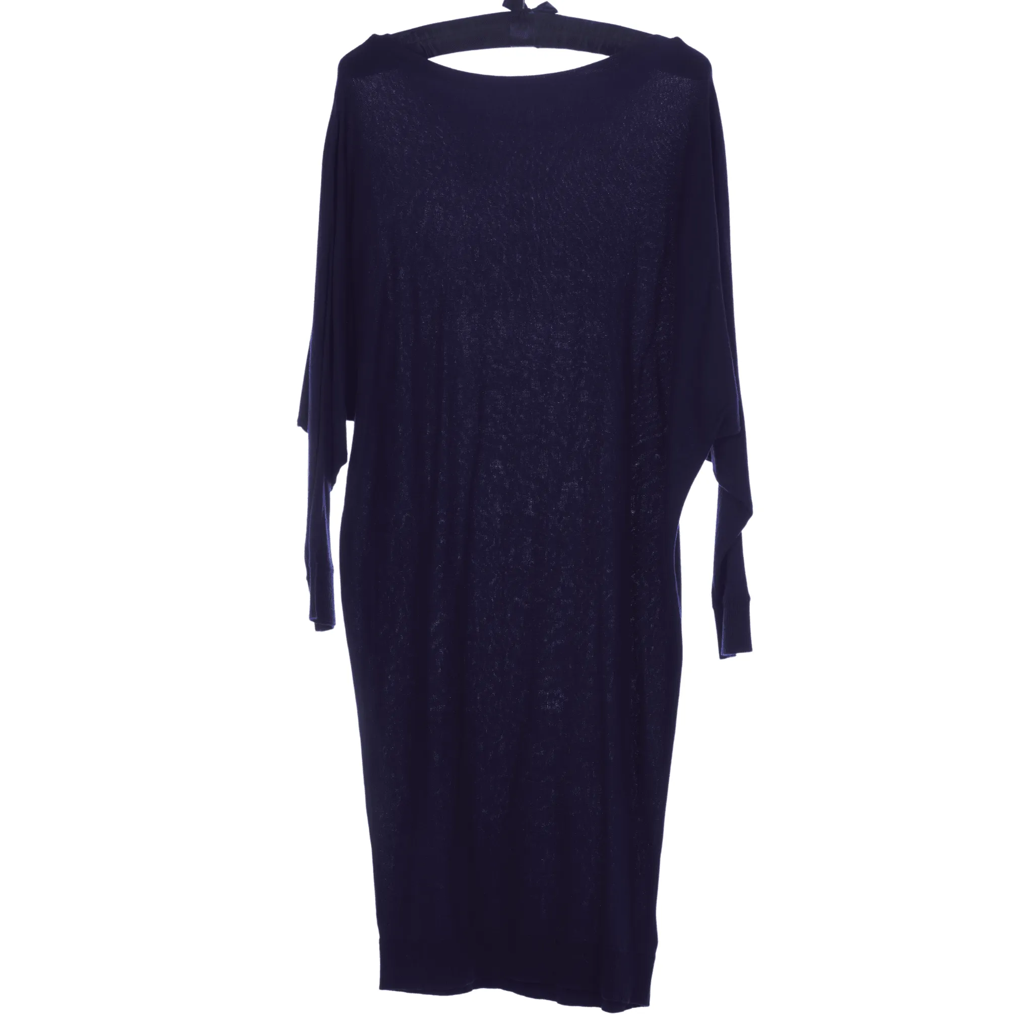 Ralph Lauren Wool Navy Bat Sleeved Dress UK Size Small