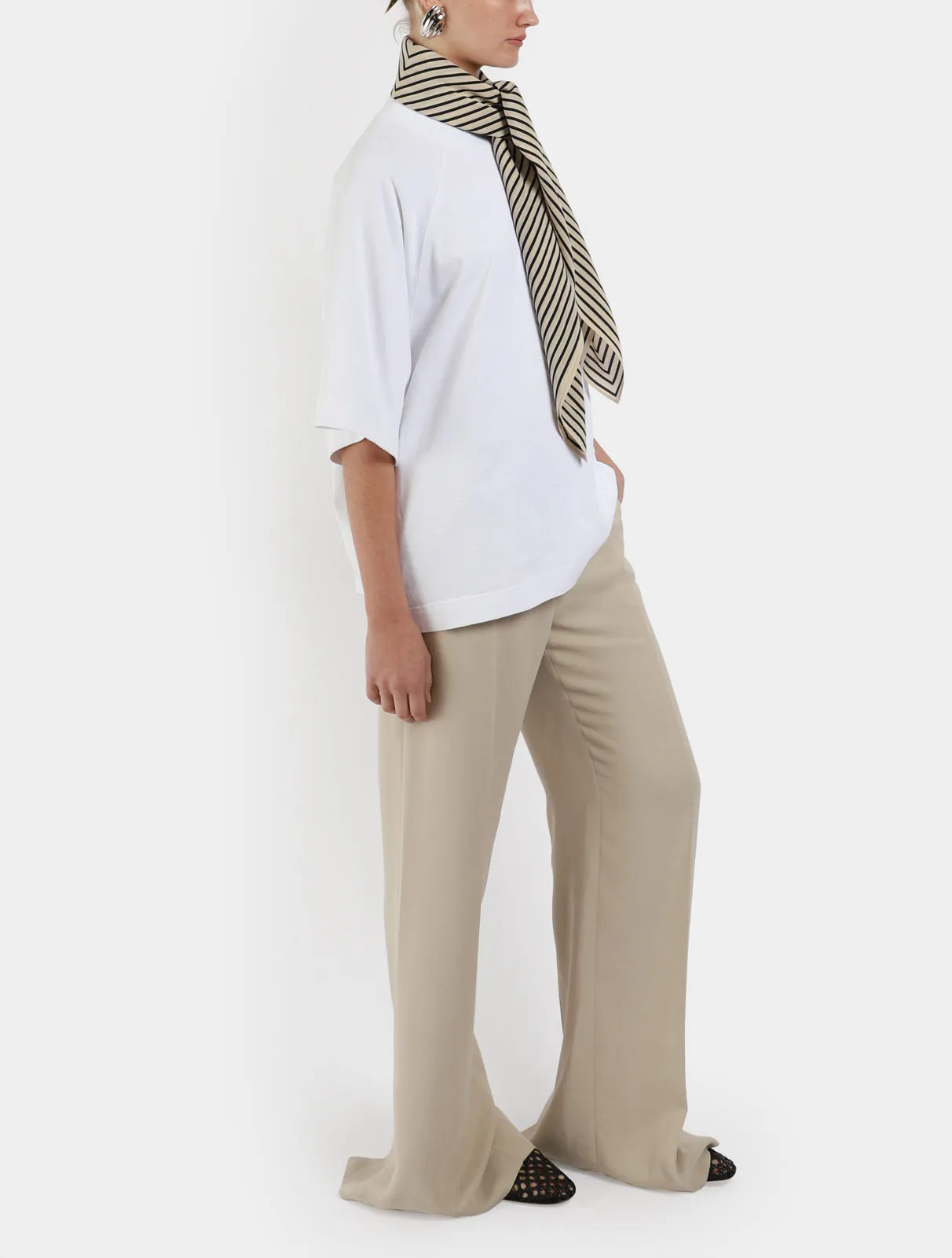 Relaxed Straight Trousers