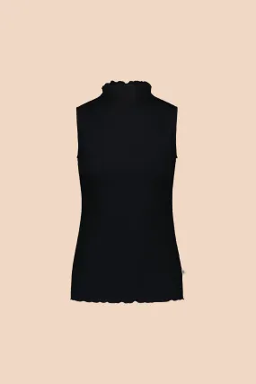 Rib Top Black