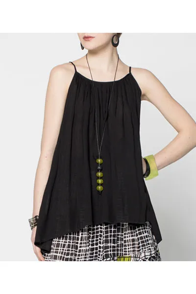 Sanibel Top in Black Delphi