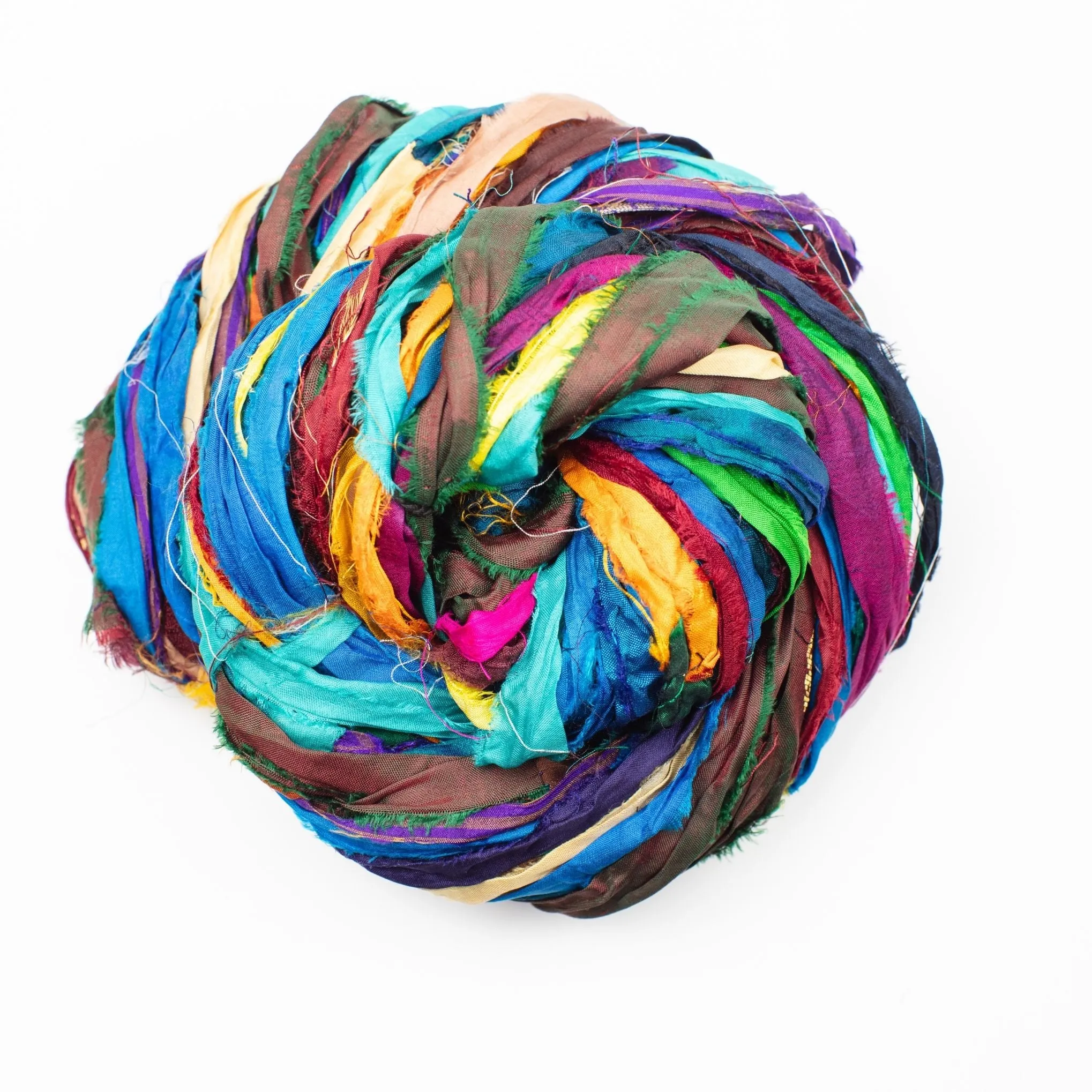 Sari Silk Ribbon - "At the Bahamas"