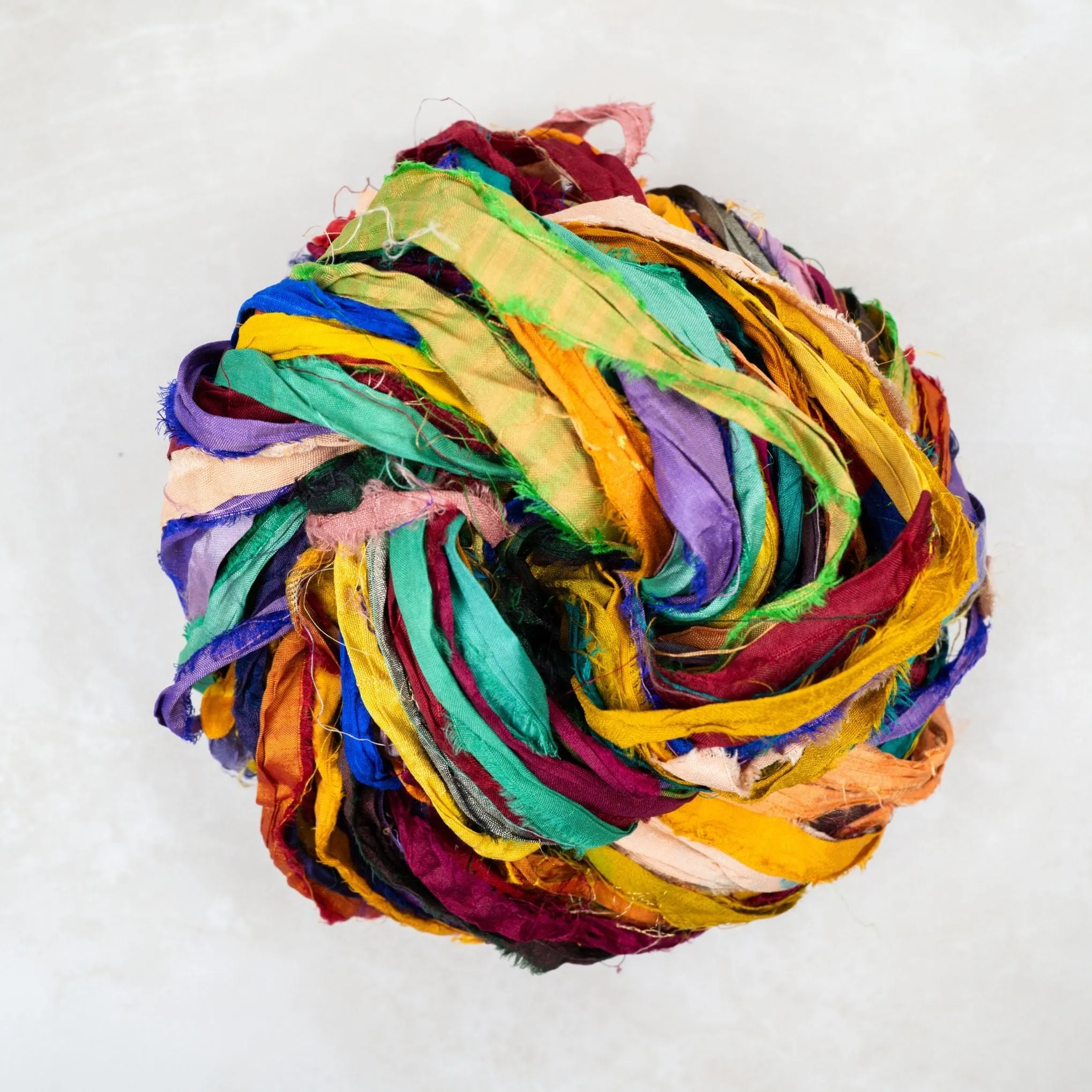 Sari Silk Ribbon - "At the Bahamas"