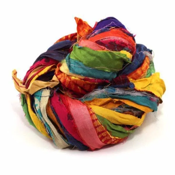 Sari Silk Ribbon - "At the Bahamas"