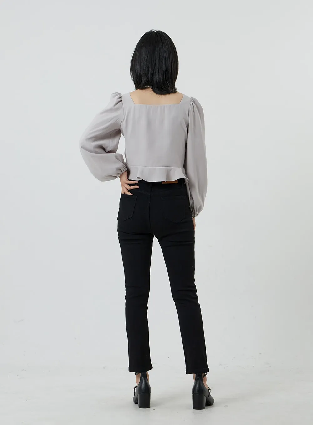 Slim Fit Ankle Pants OD08