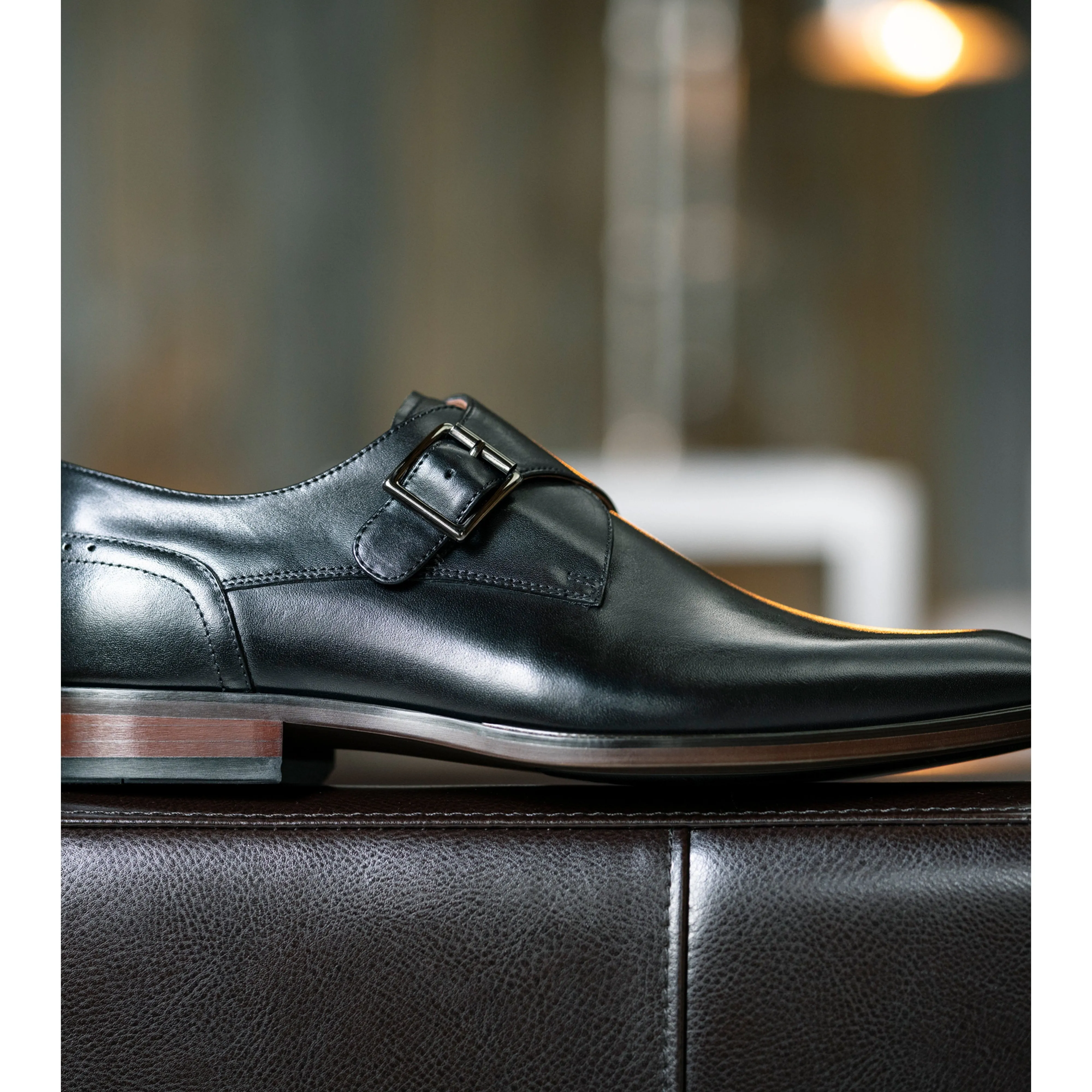 SORRENTO SINGAL MONK STRAP DRESS SHOE