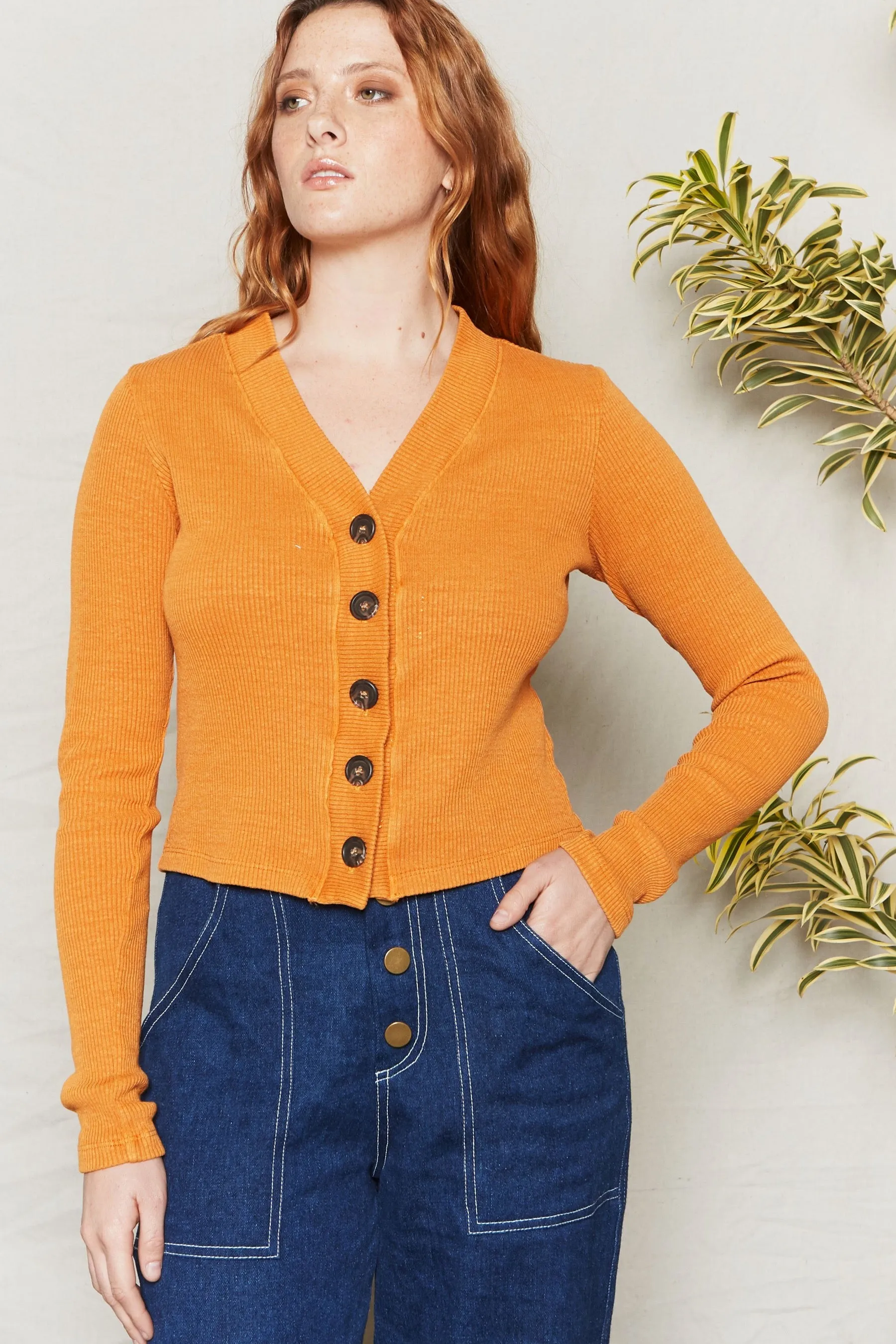 Sunset Shrunken Cardigan