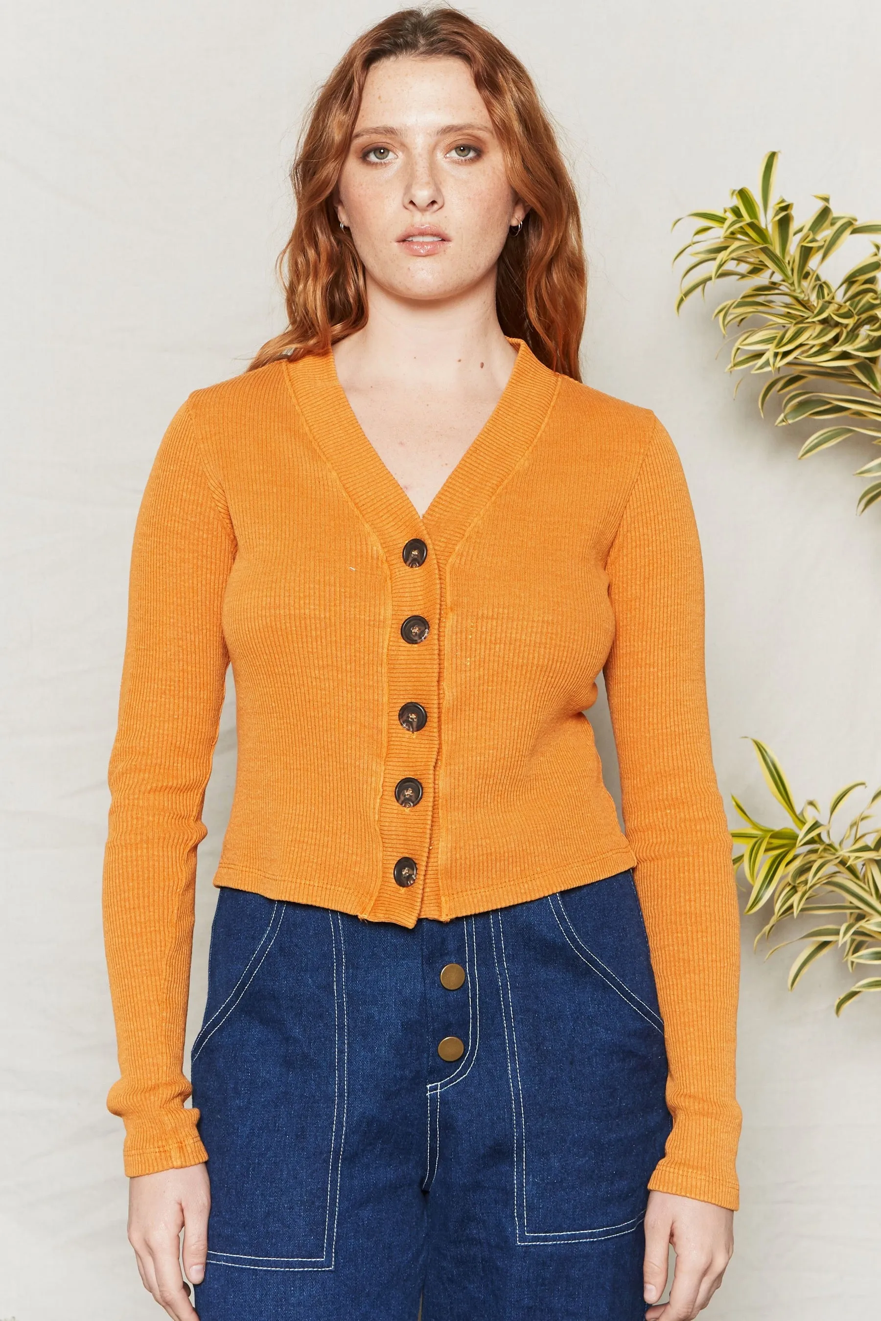 Sunset Shrunken Cardigan