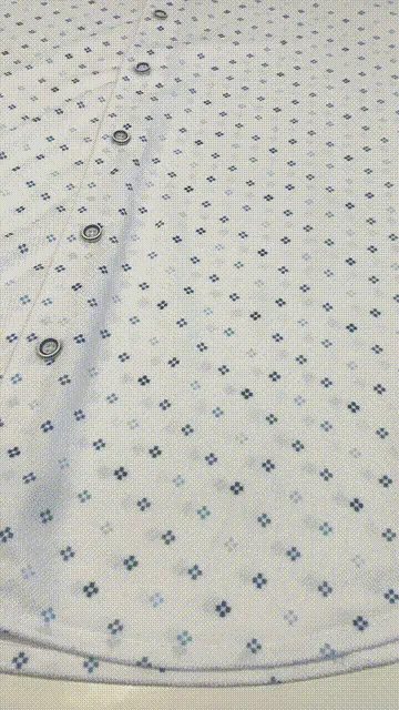 Swiss Check Long Sleeve Tech Shirt - Blue