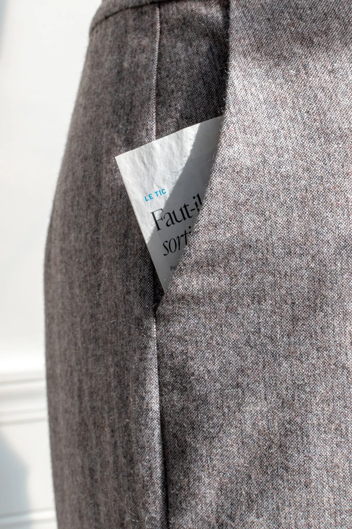 Tailleuse Wool Blend Trousers