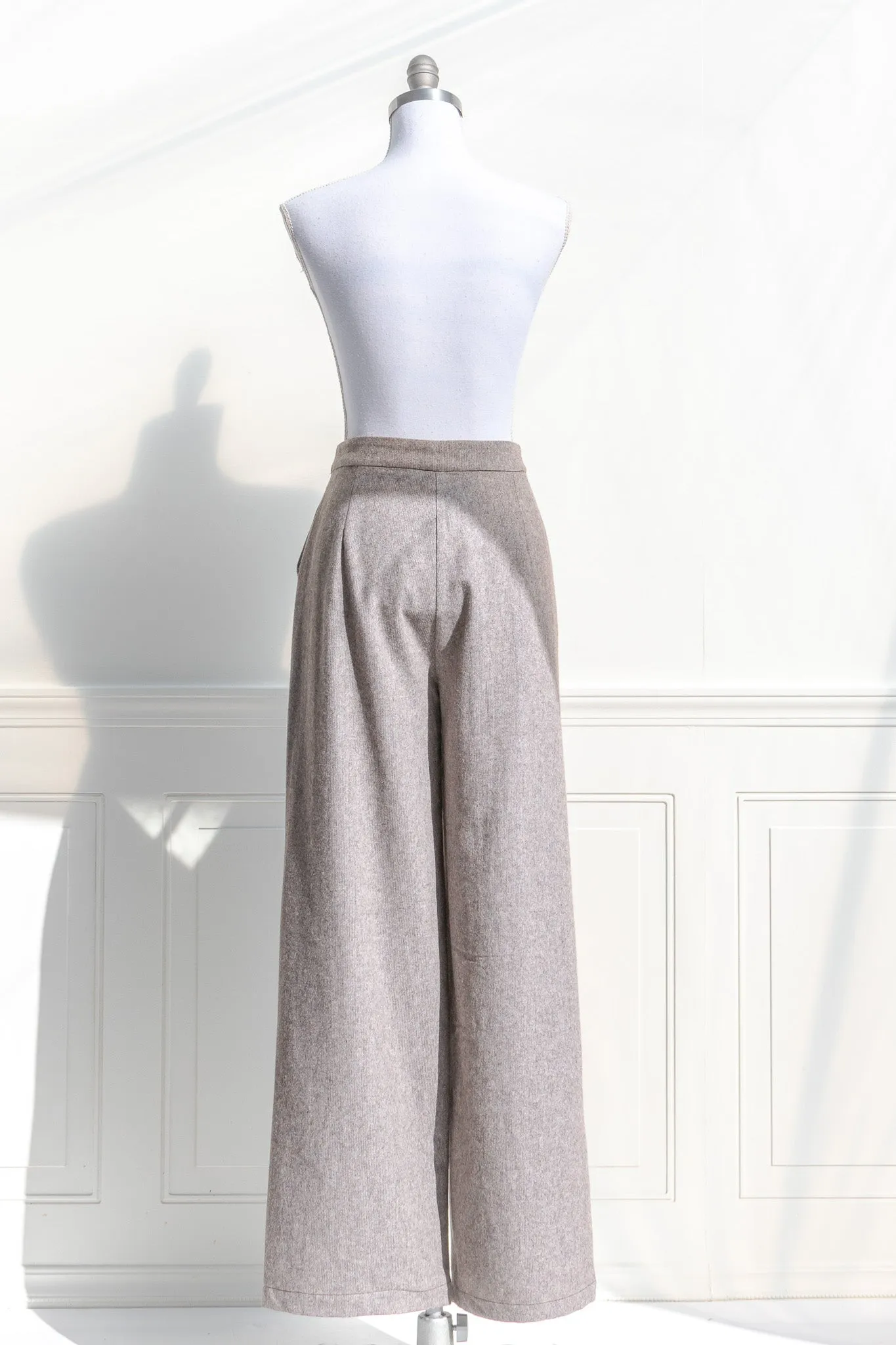 Tailleuse Wool Blend Trousers