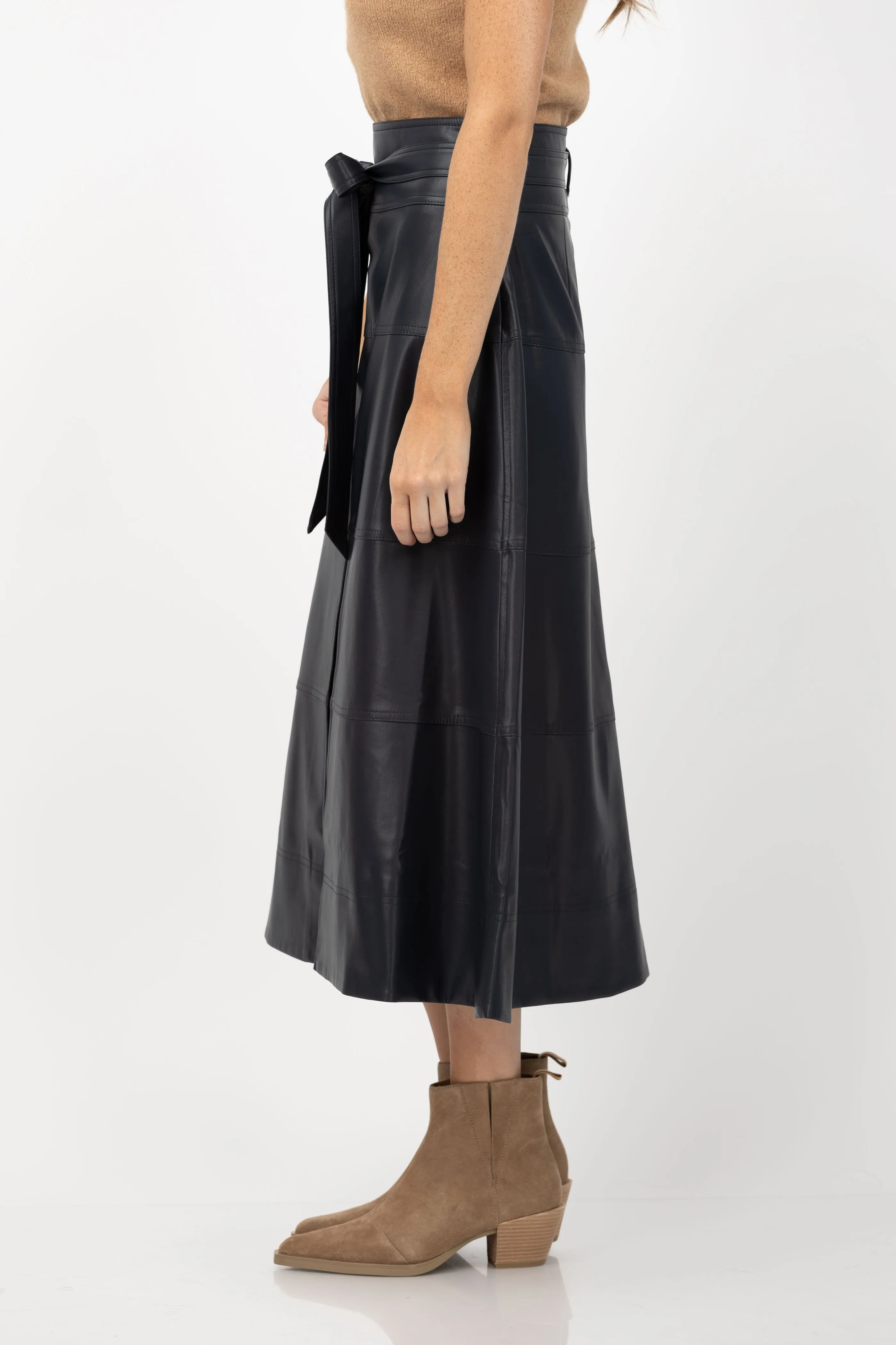 Tanya Taylor Hudson Skirt in Anthracite