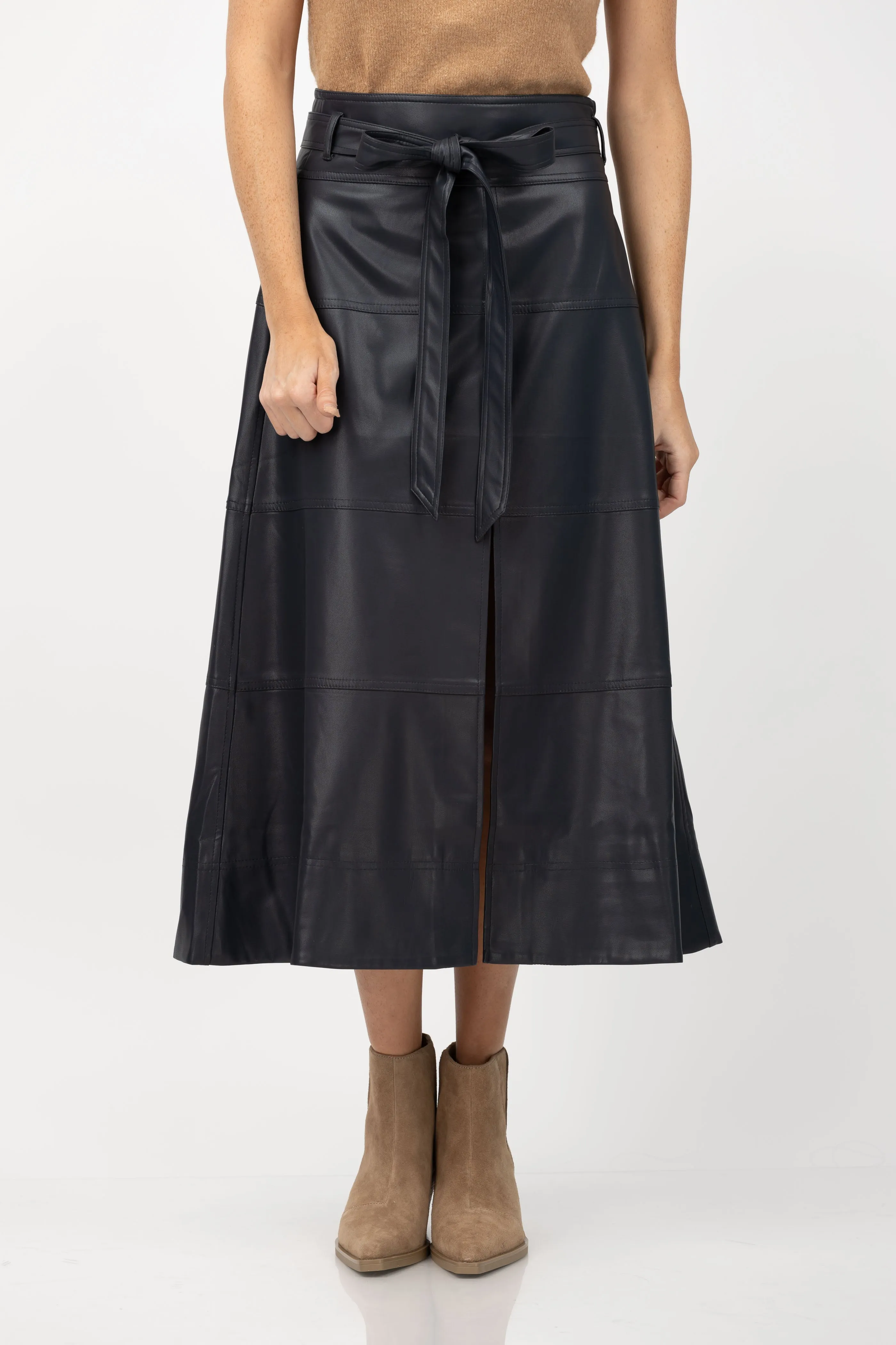 Tanya Taylor Hudson Skirt in Anthracite