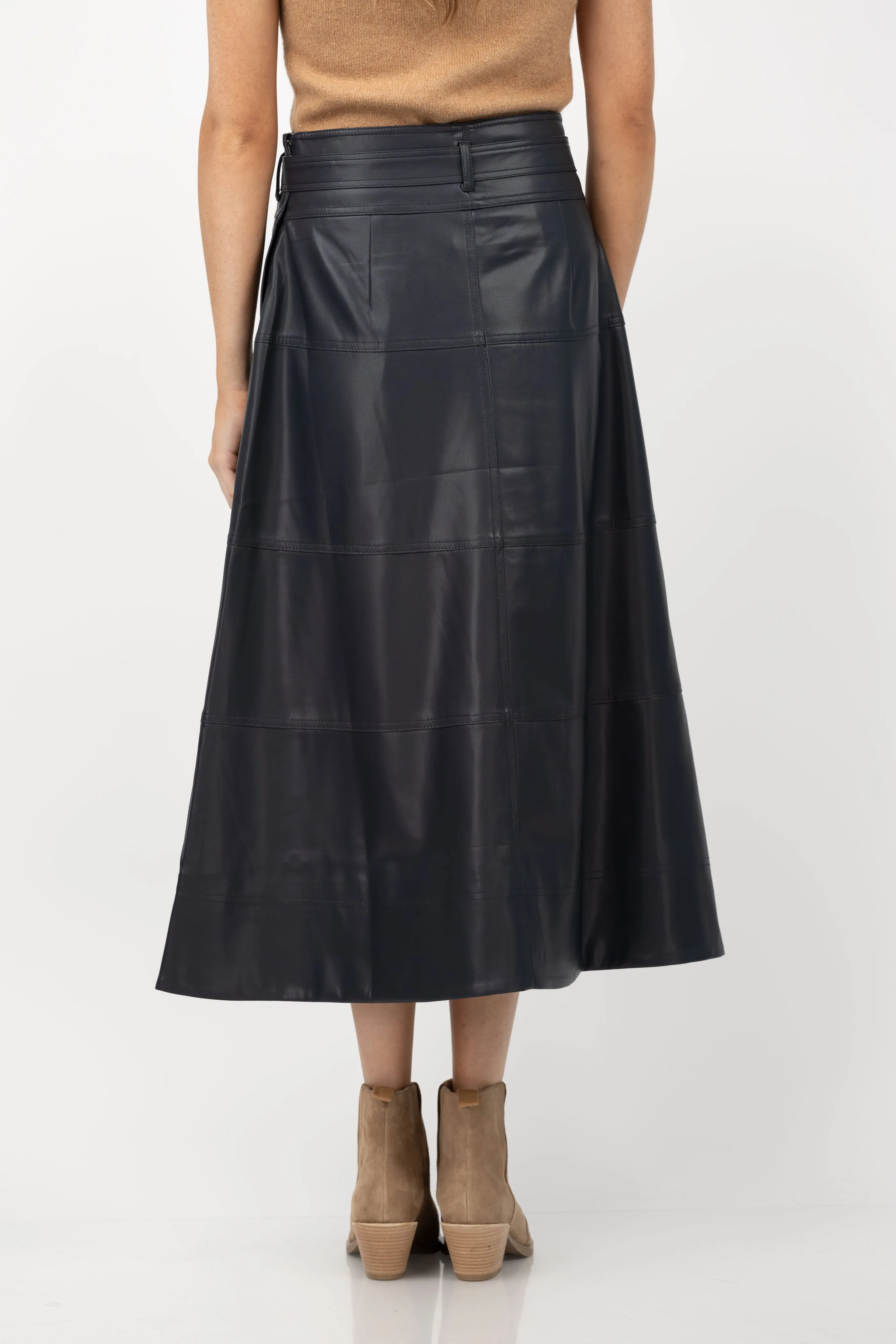 Tanya Taylor Hudson Skirt in Anthracite