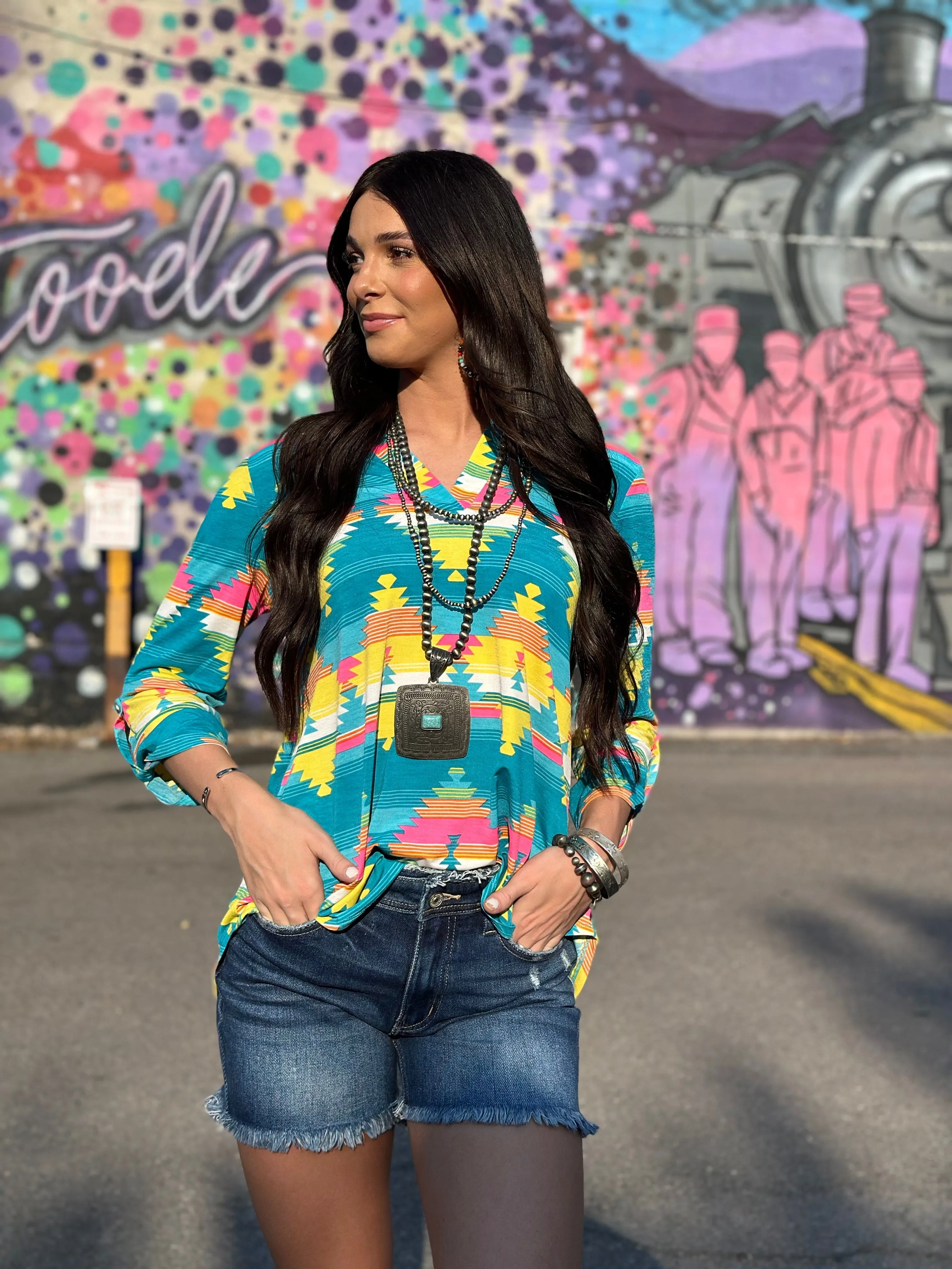 The Aztec Sun Lizzy Top