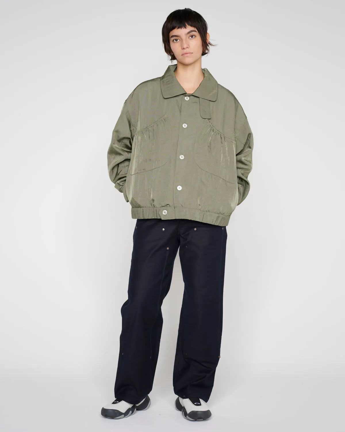 Titan Bomber Jacket - Sage