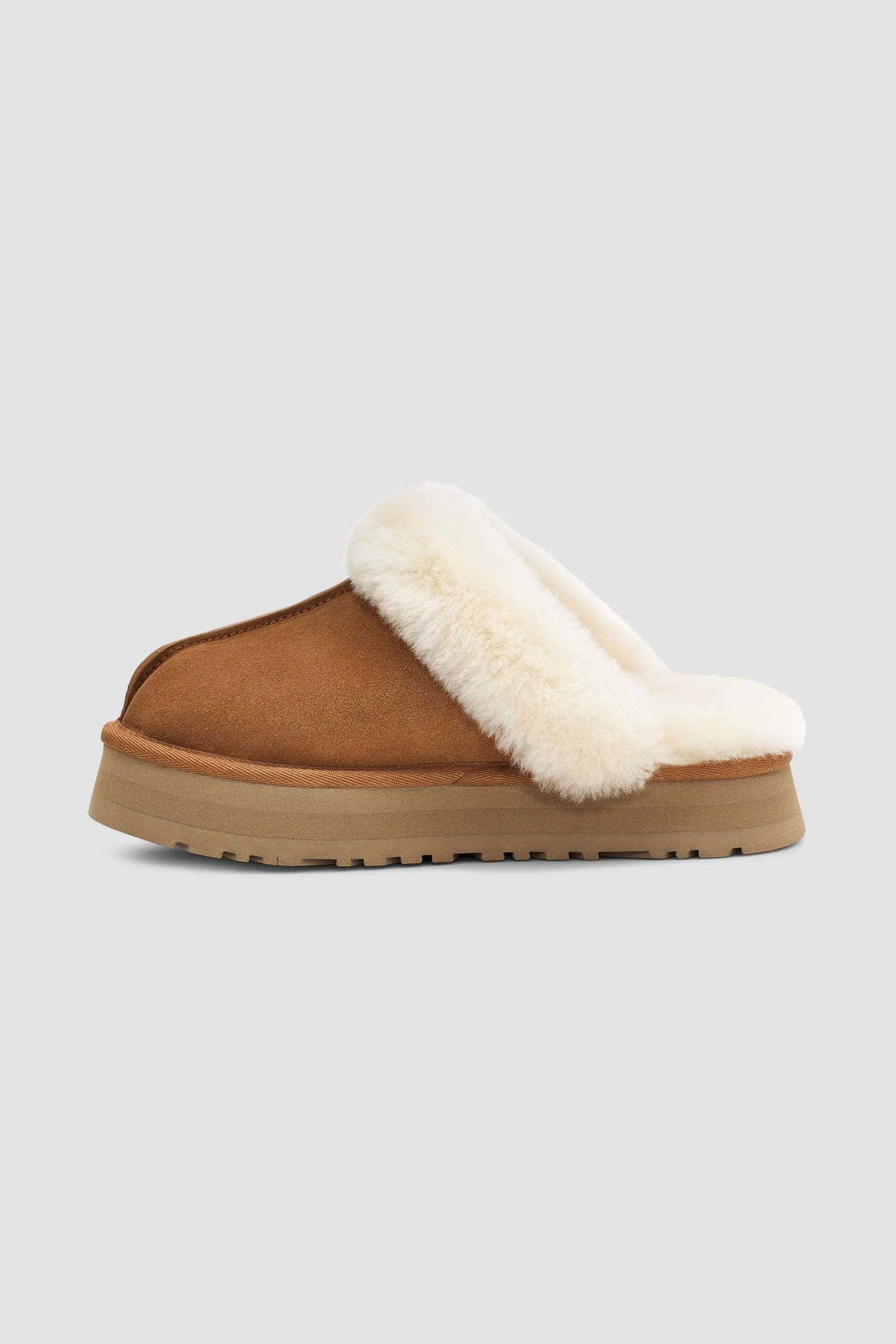 UGG Women's Disquette Slippers in Chestnut