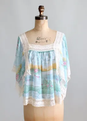 Vintage 1970s Paradise Lake Top