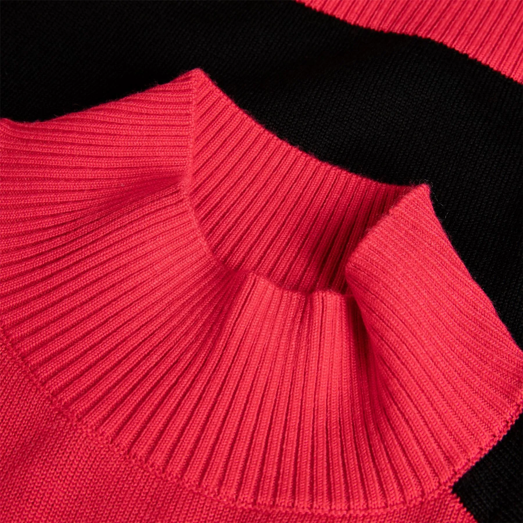 Womens Adeline Knitted Sweater Rose Red - AW23