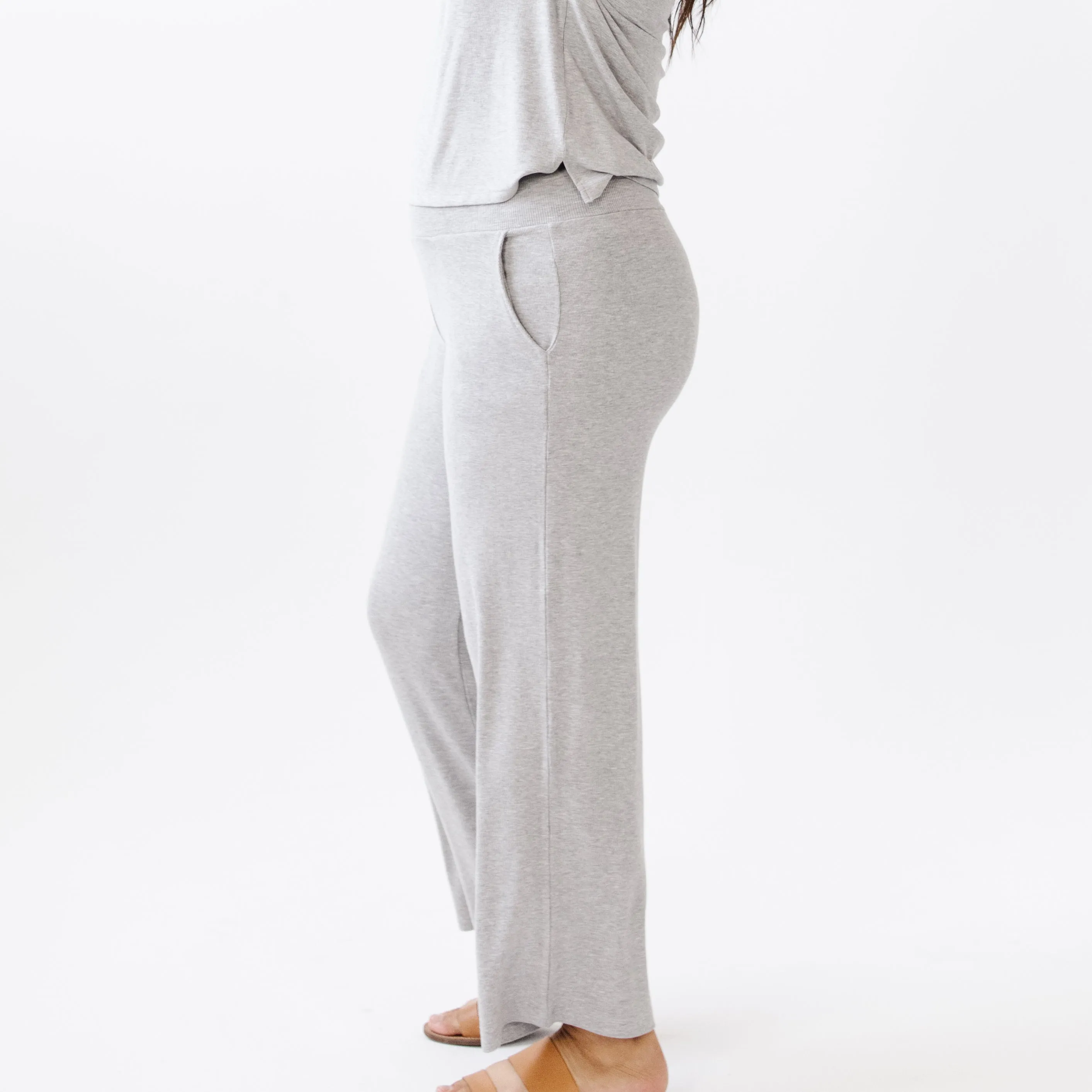 Women’s Bamboo Rib-Knit Lounge Pant