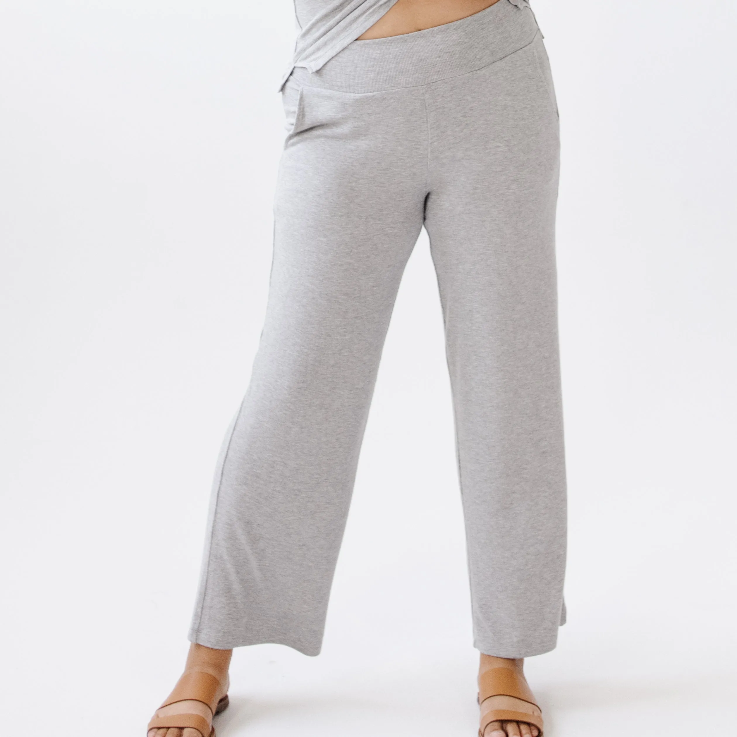 Women’s Bamboo Rib-Knit Lounge Pant