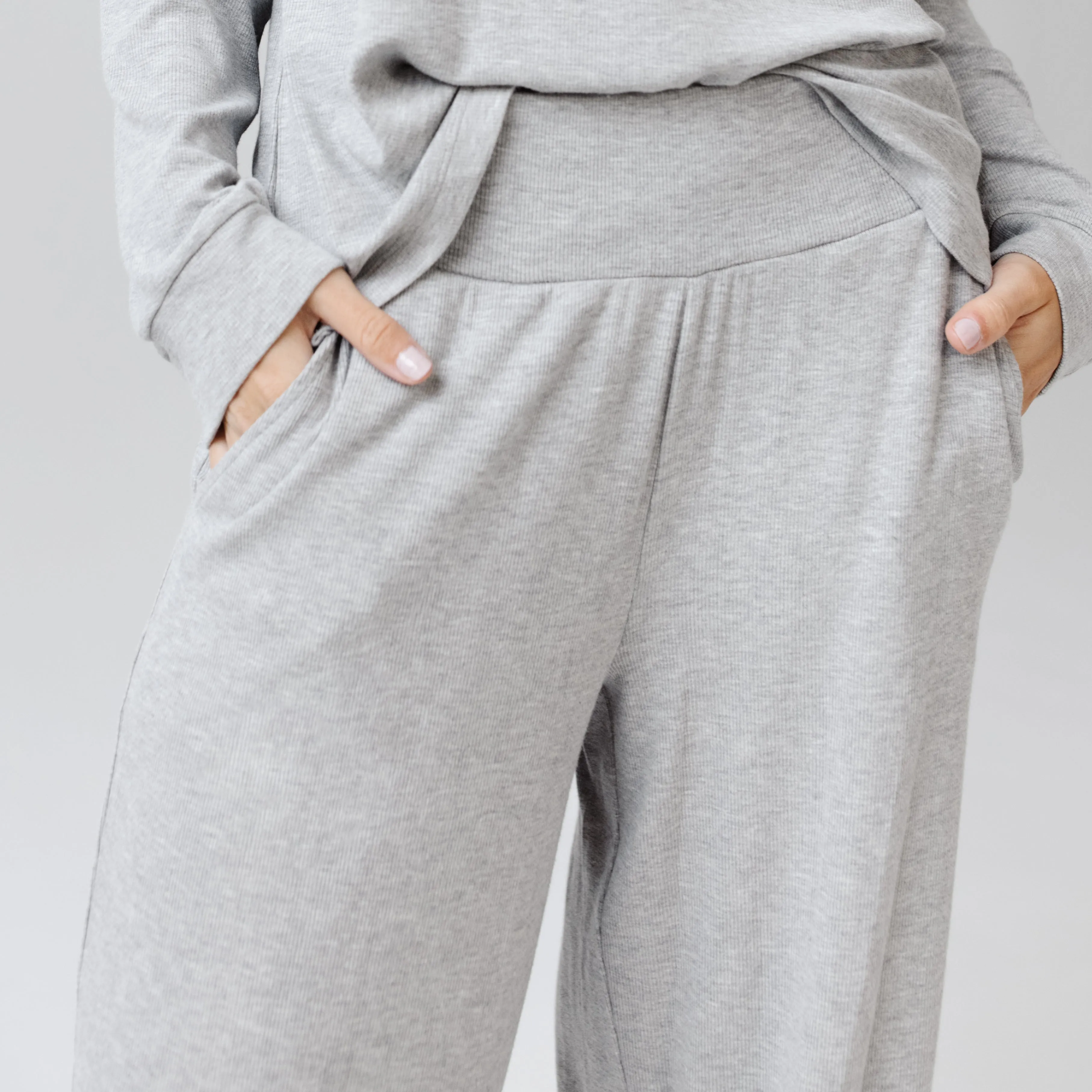 Women’s Bamboo Rib-Knit Lounge Pant