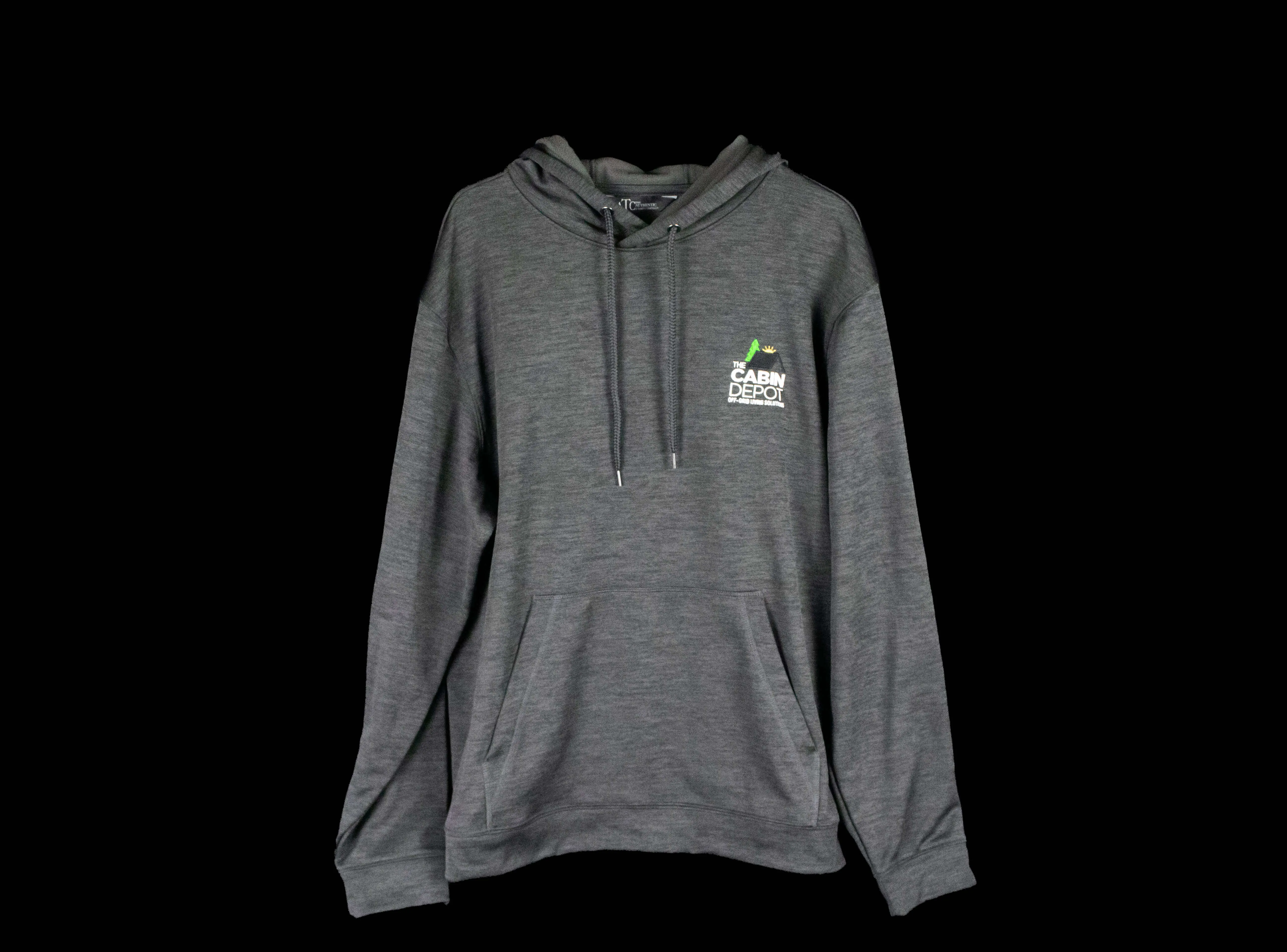 Women’s Heathered Black Hoodie - The Cabin Depot