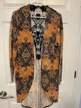 Womens/Juniors Large Lightweight Multi-Color Cardigan Sweater by Xhilaration