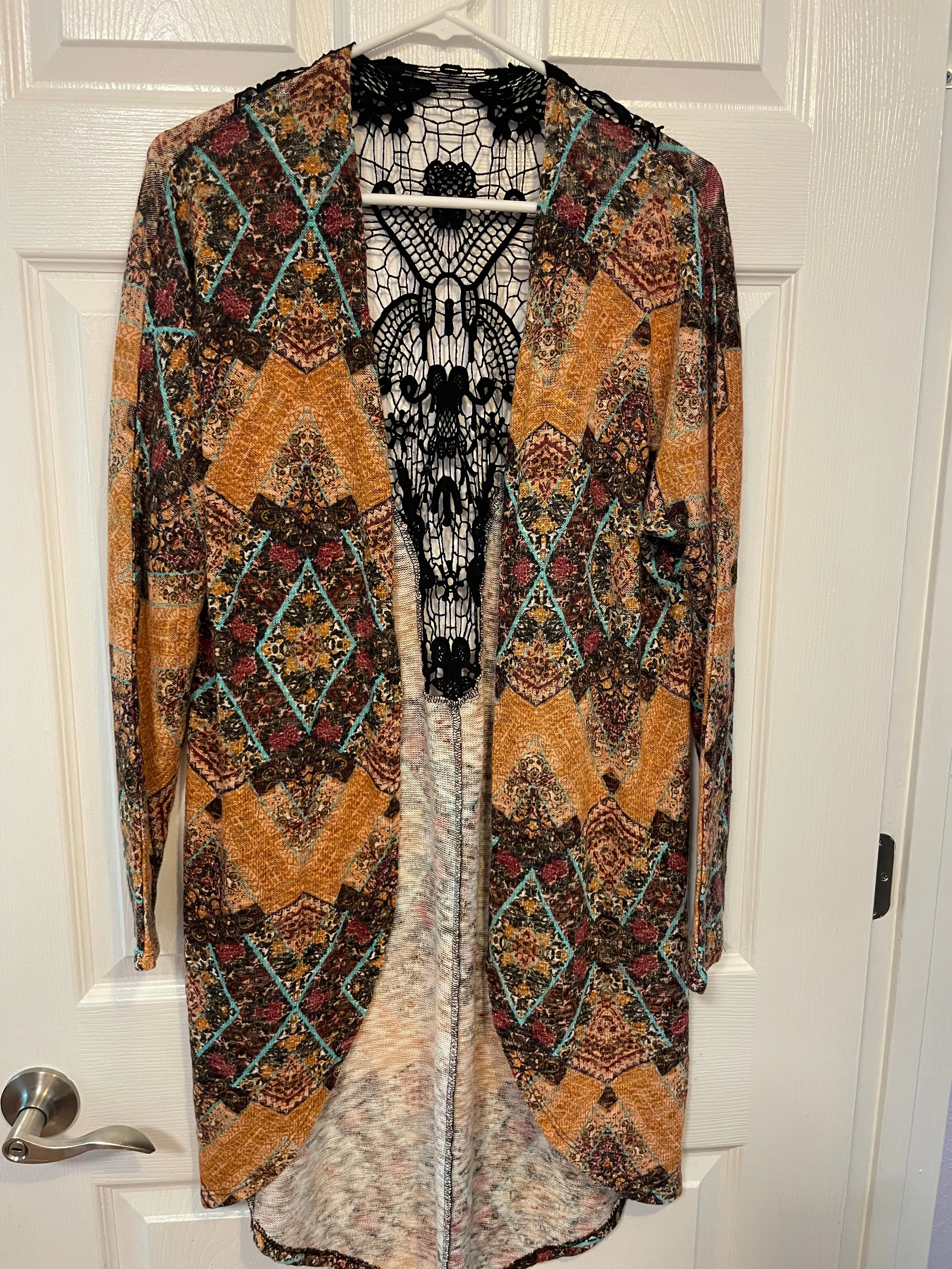 Womens/Juniors Large Lightweight Multi-Color Cardigan Sweater by Xhilaration