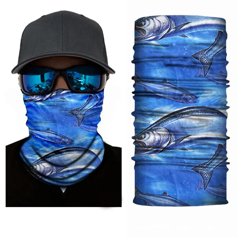 YIQISTART Fish Animal Design Neck Gaiter: Your Fishing Essential Scarf