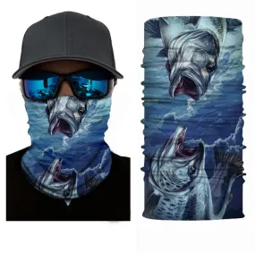 YIQISTART Fish Animal Design Neck Gaiter: Your Fishing Essential Scarf